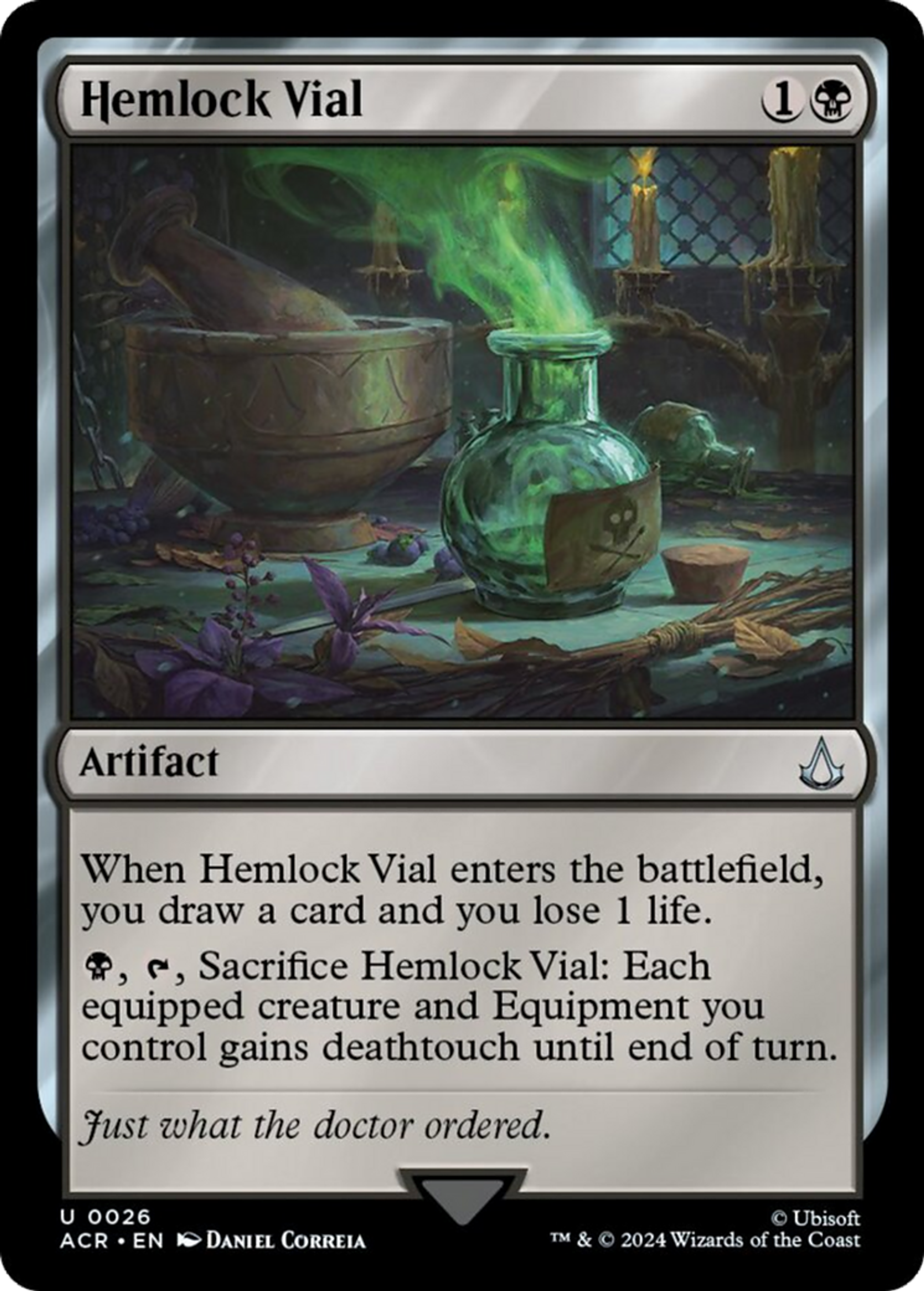 Hemlock Vial — Assassin's Creed — Magic: The Gathering