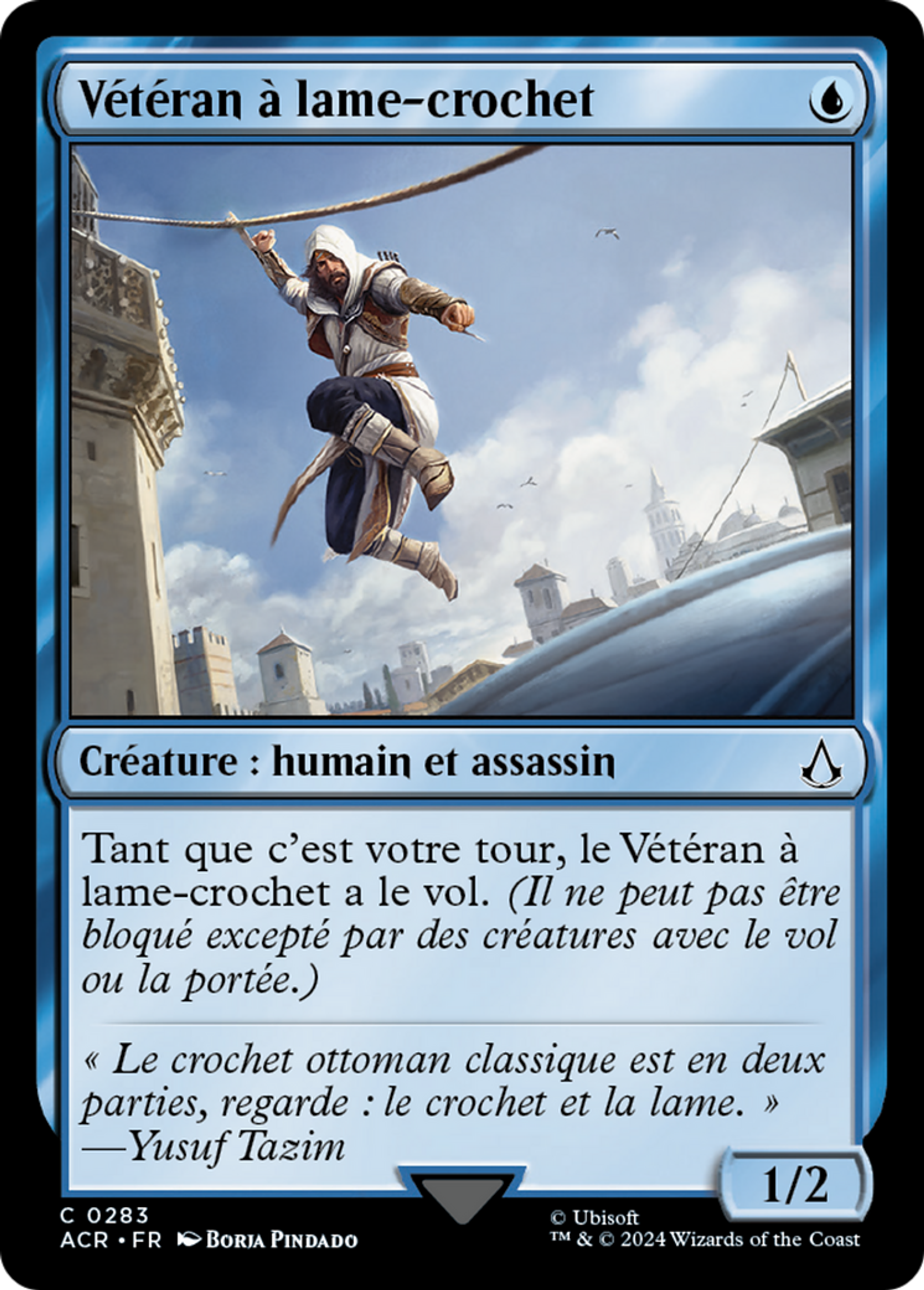Vétéran à lame-crochet — Assassin's Creed — Magic: The Gathering