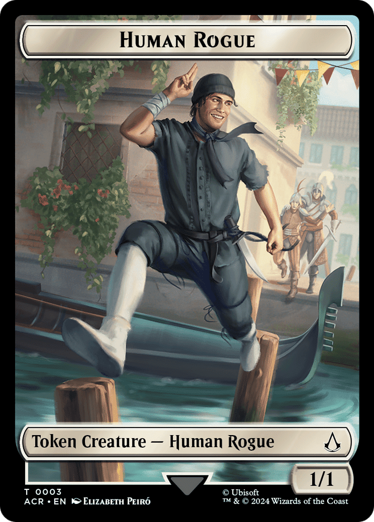Human Rogue — Assassin's Creed — Magic: The Gathering