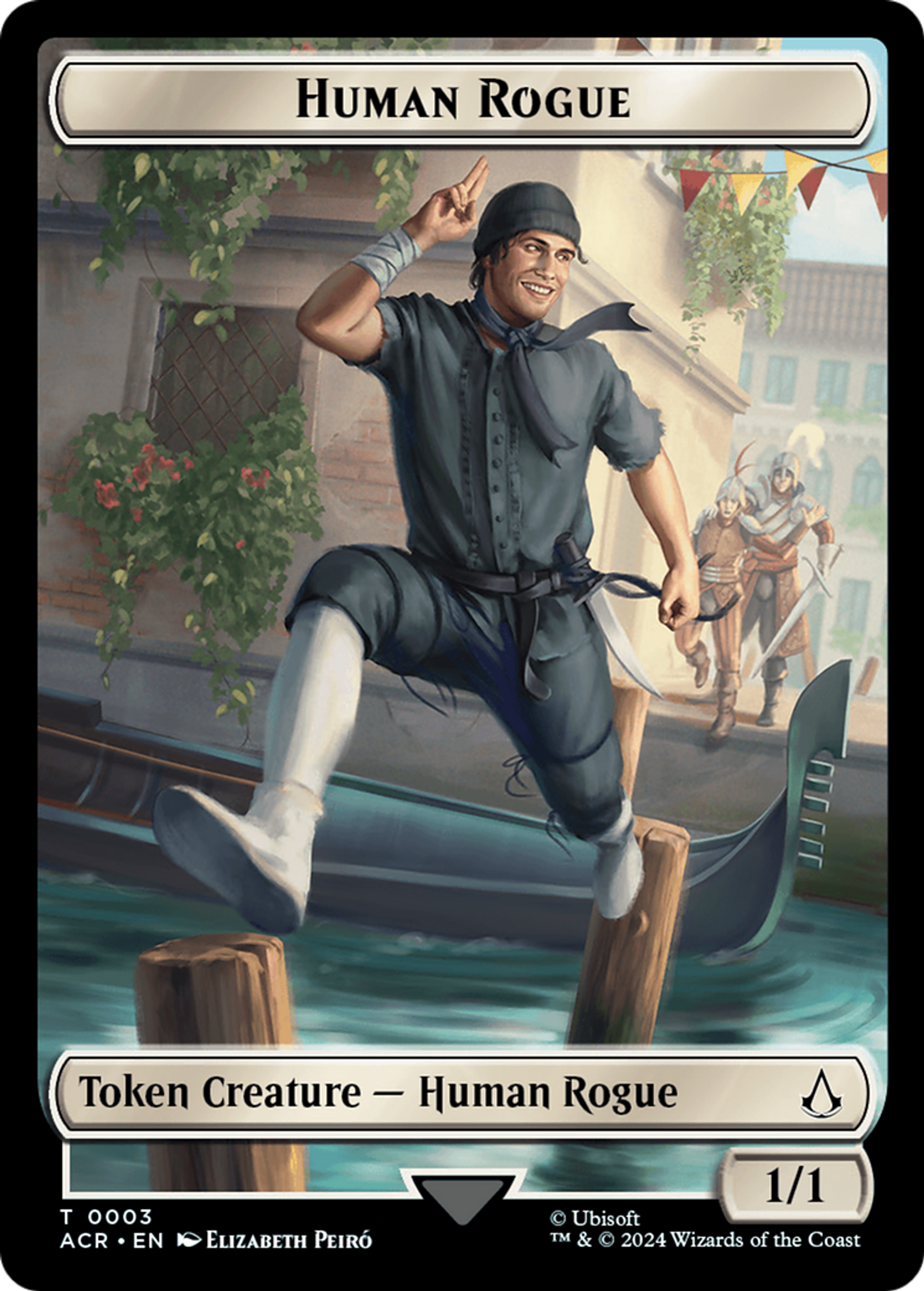 Human Rogue — Assassin's Creed — Magic: The Gathering