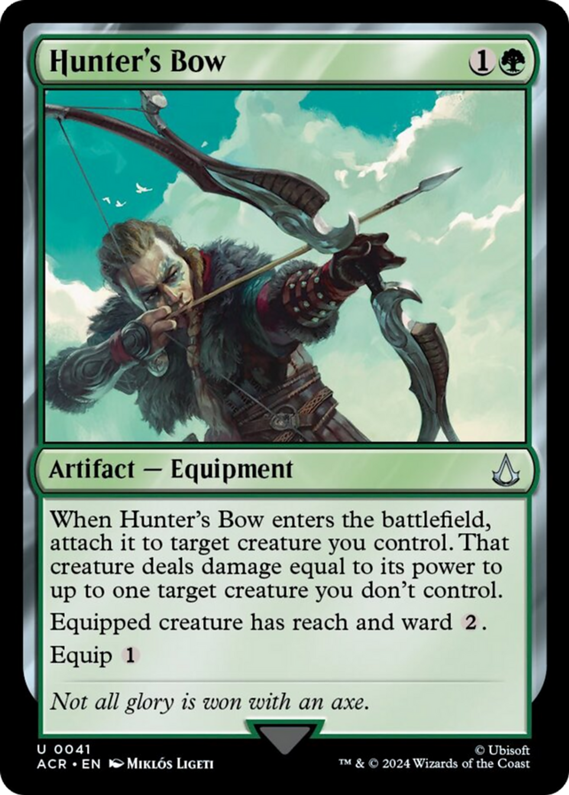 Hunter's Bow — Assassin's Creed — Magic: The Gathering