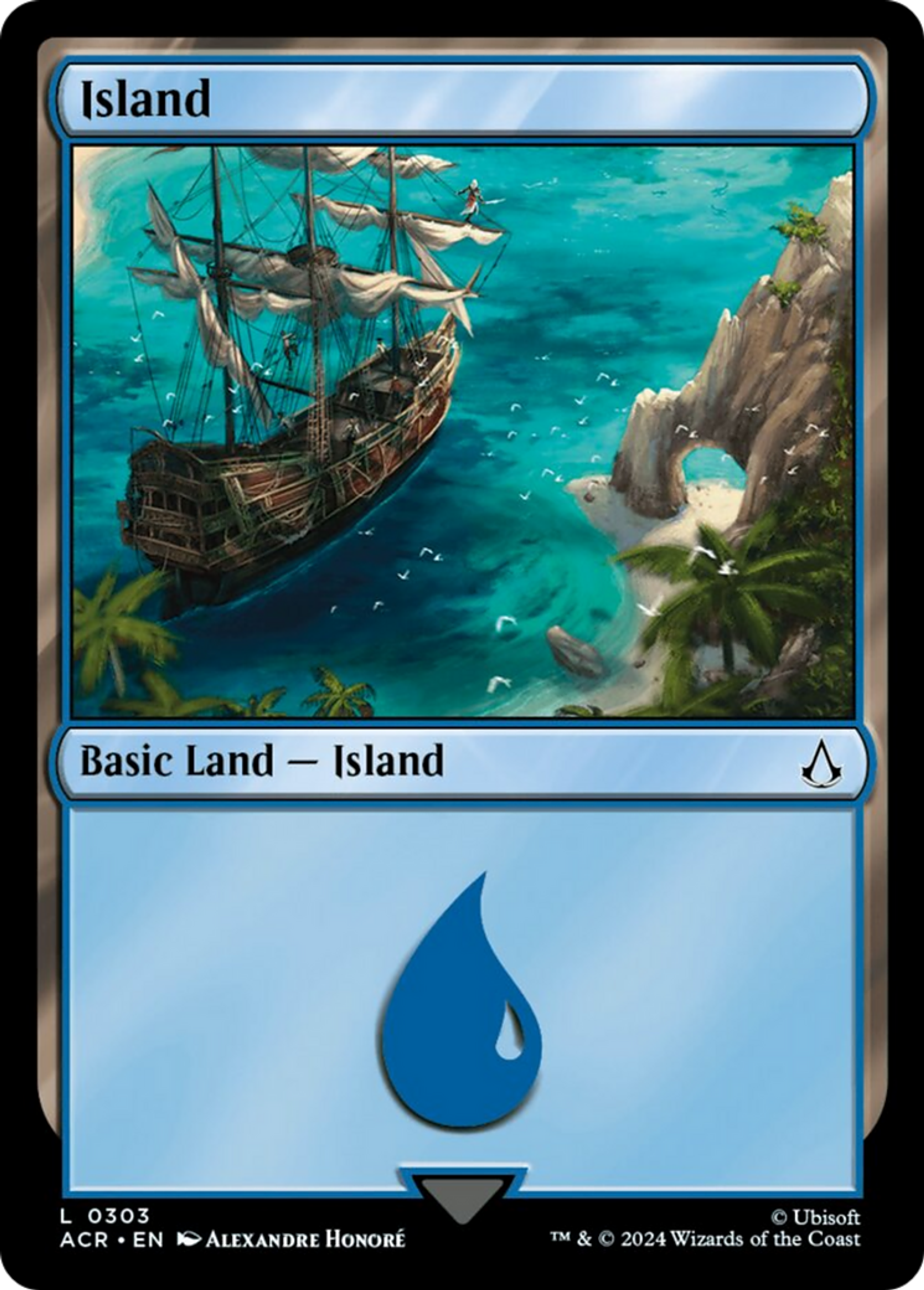 Island — Assassin's Creed — Magic: The Gathering