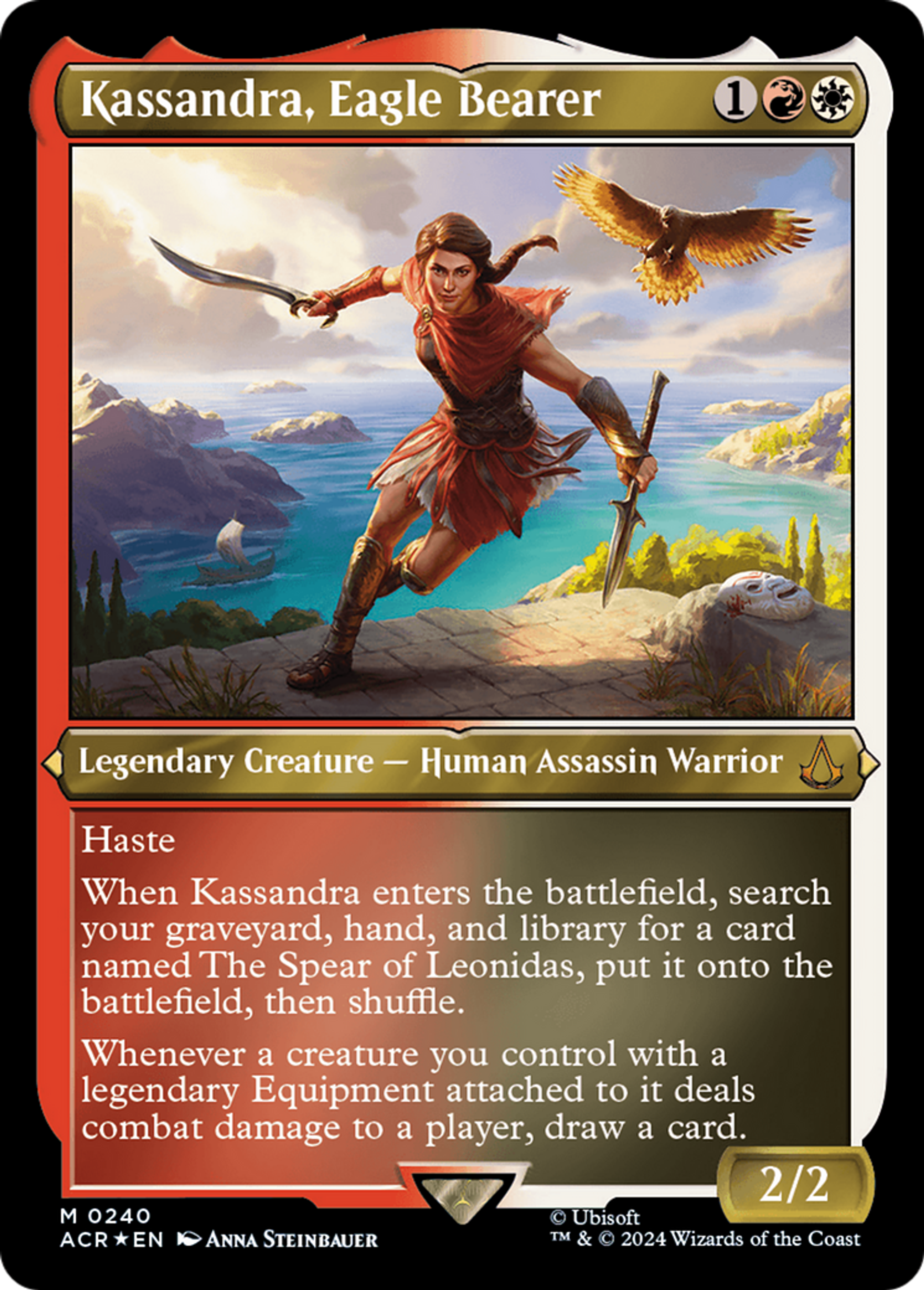 Kassandra, Eagle Bearer — Assassin's Creed — Magic: The Gathering