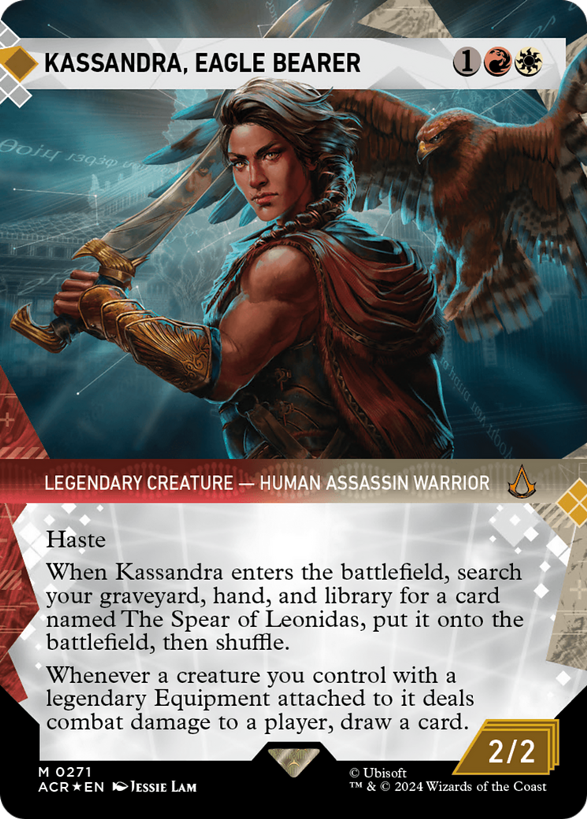 Kassandra, Eagle Bearer — Assassin's Creed — Magic: The Gathering
