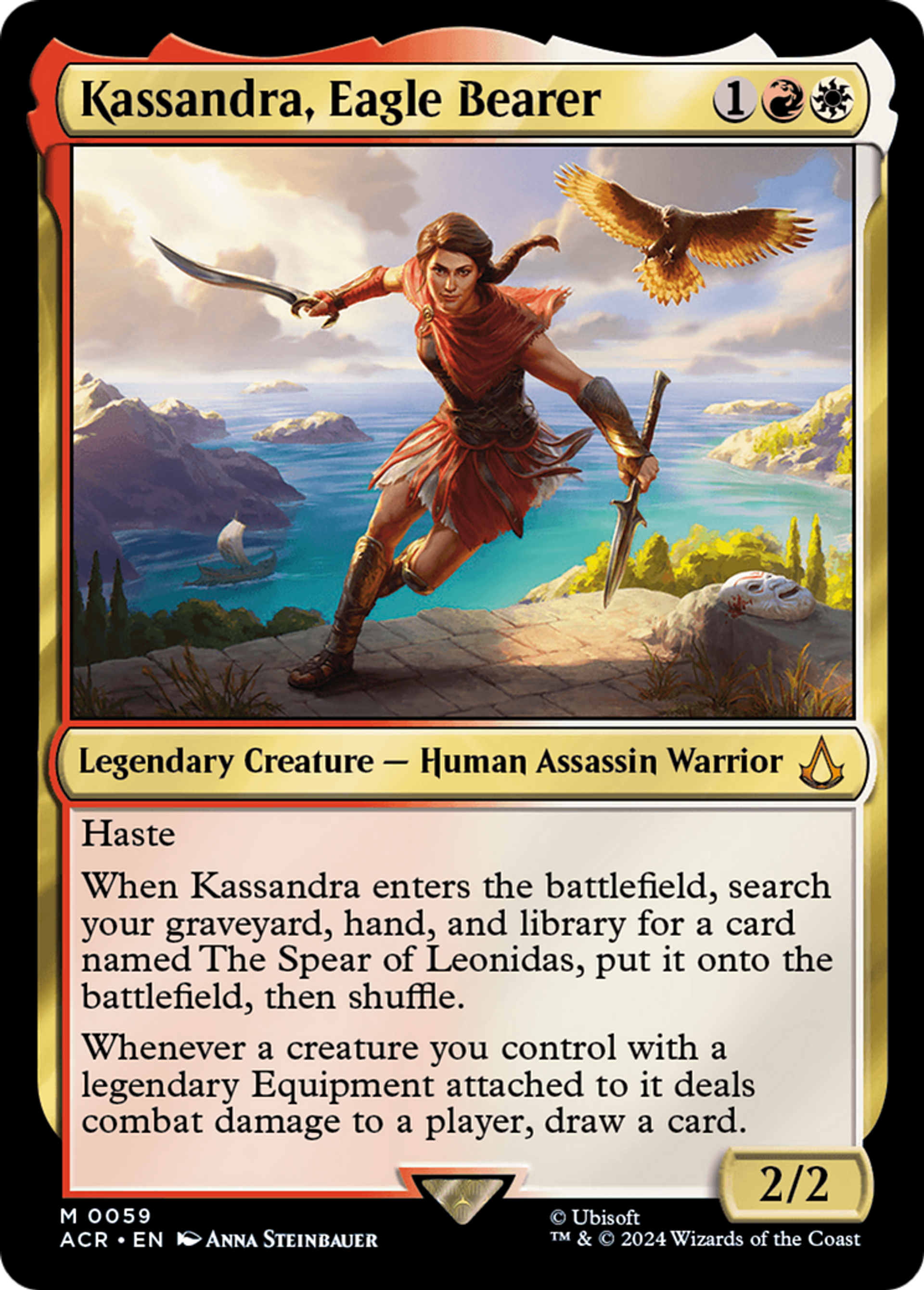 Kassandra, Eagle Bearer — Assassin's Creed — Magic: The Gathering