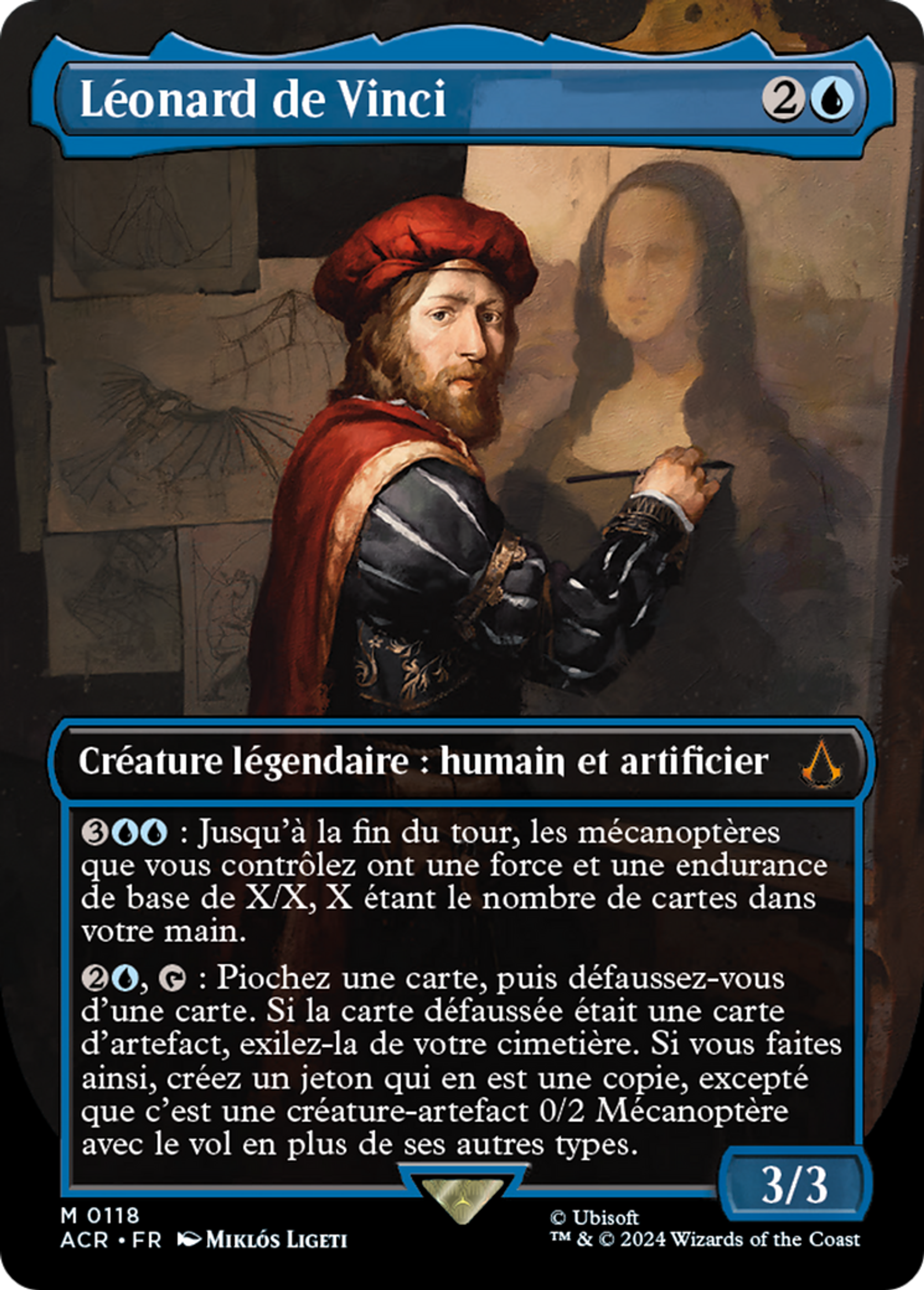 Léonard de Vinci — Assassin's Creed — Magic: The Gathering