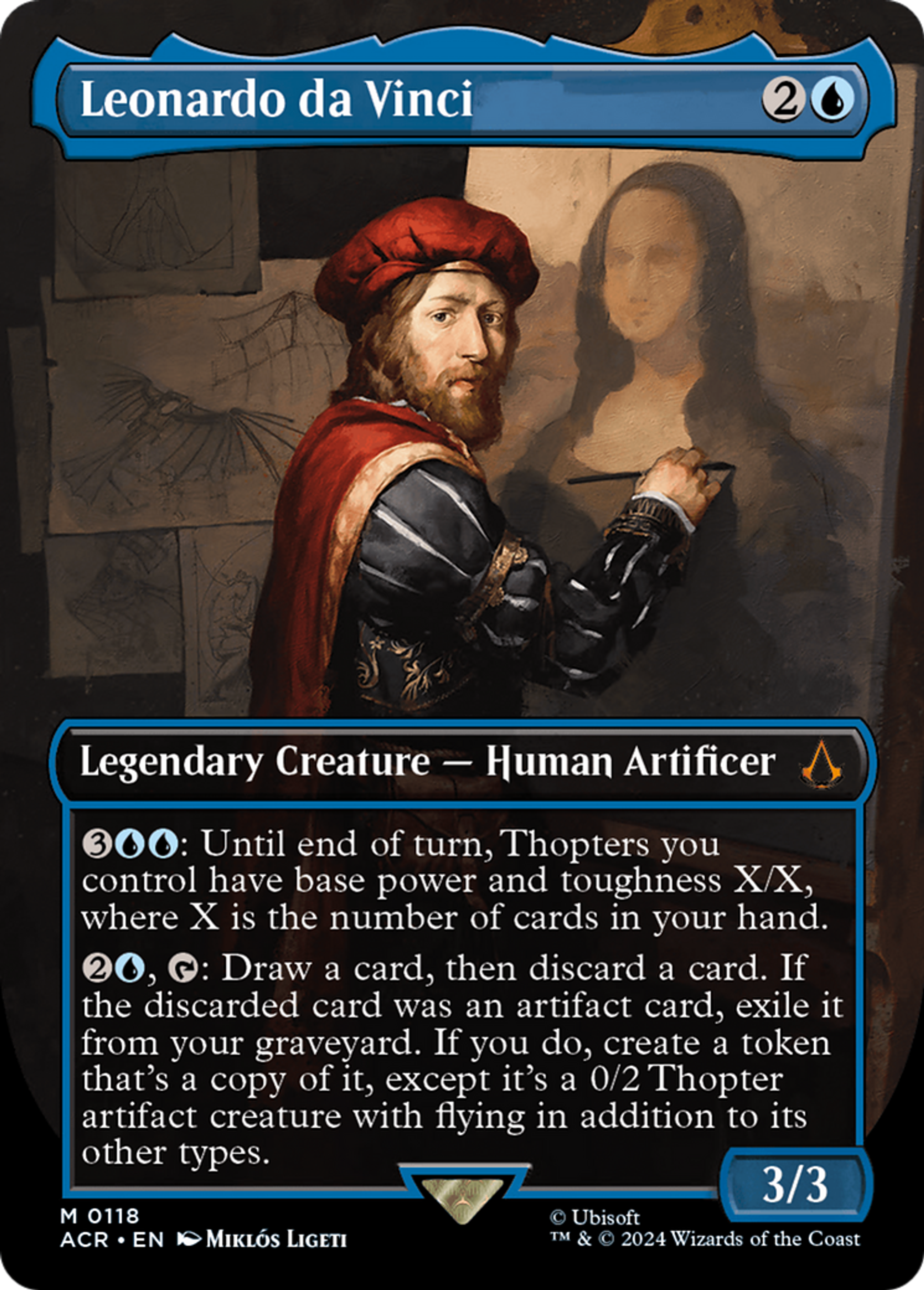 Leonardo da Vinci — Assassin's Creed — Magic: The Gathering