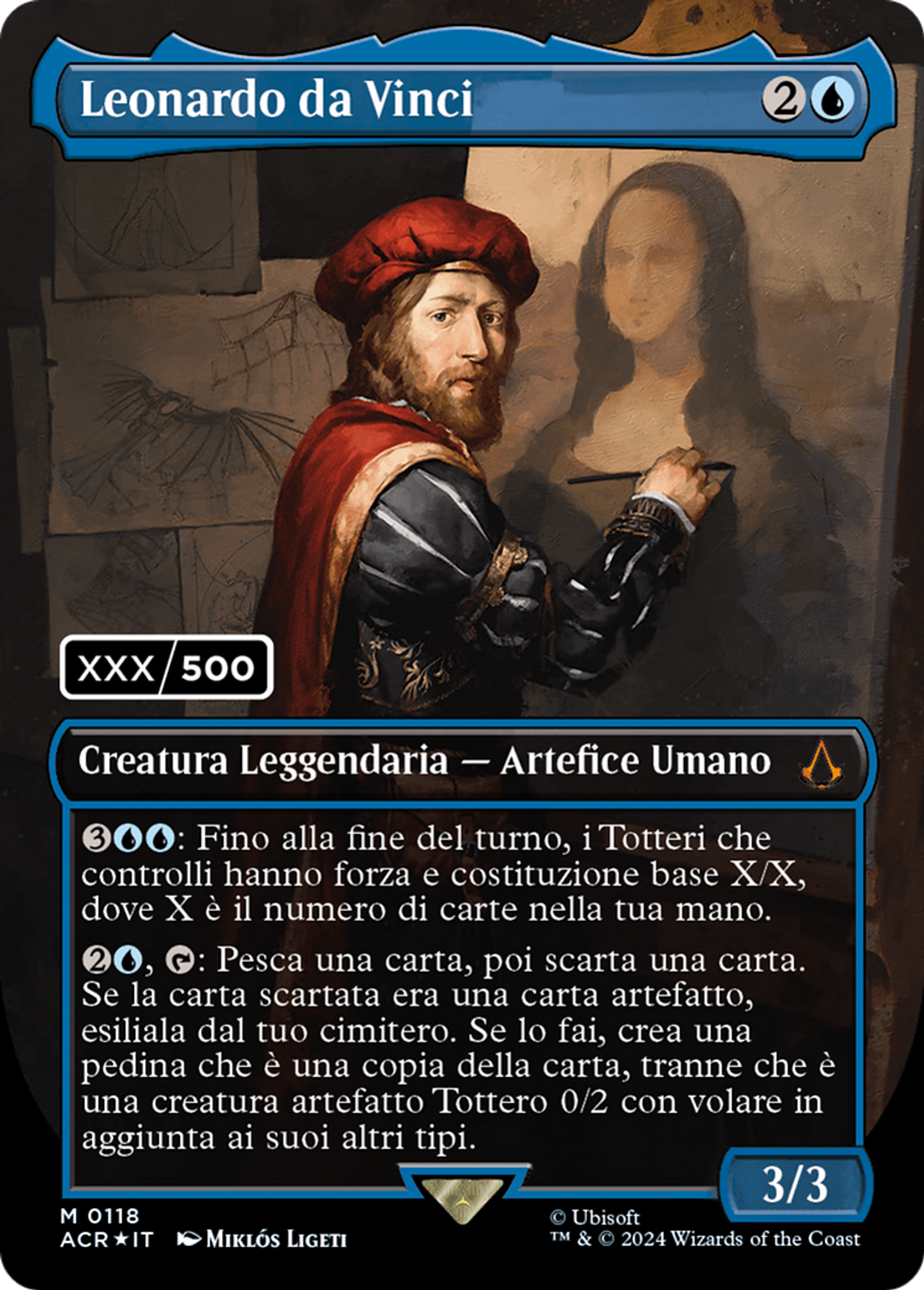 Leonardo da Vinci — Assassin's Creed — Magic: The Gathering