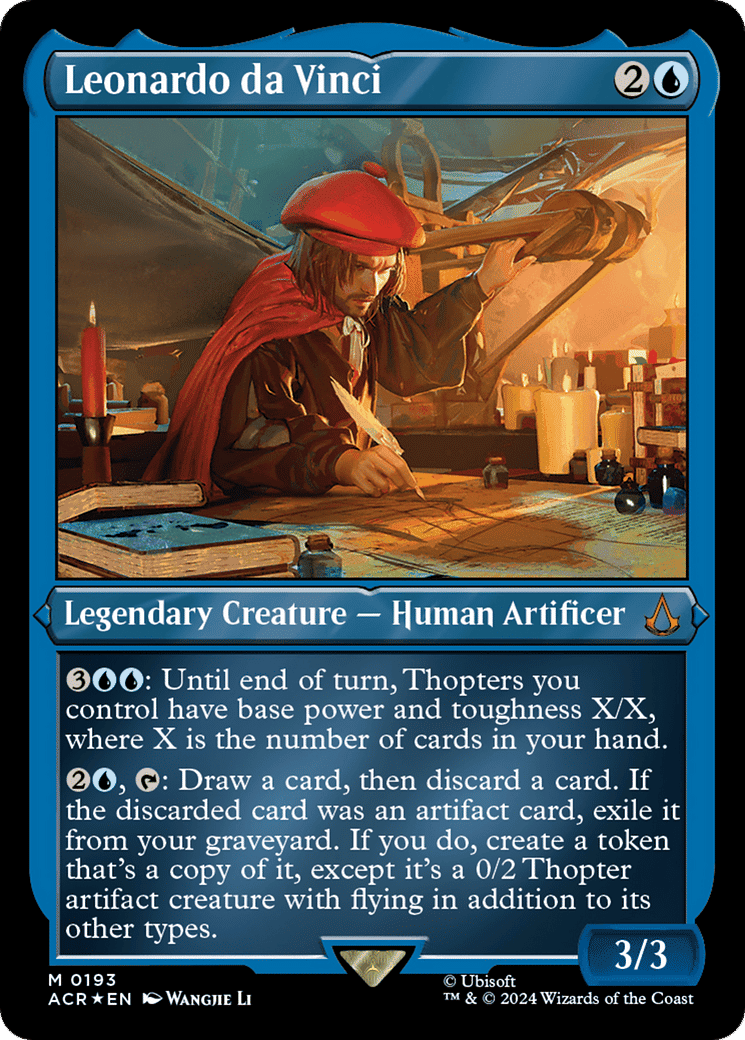 Leonardo da Vinci — Assassin's Creed — Magic: The Gathering