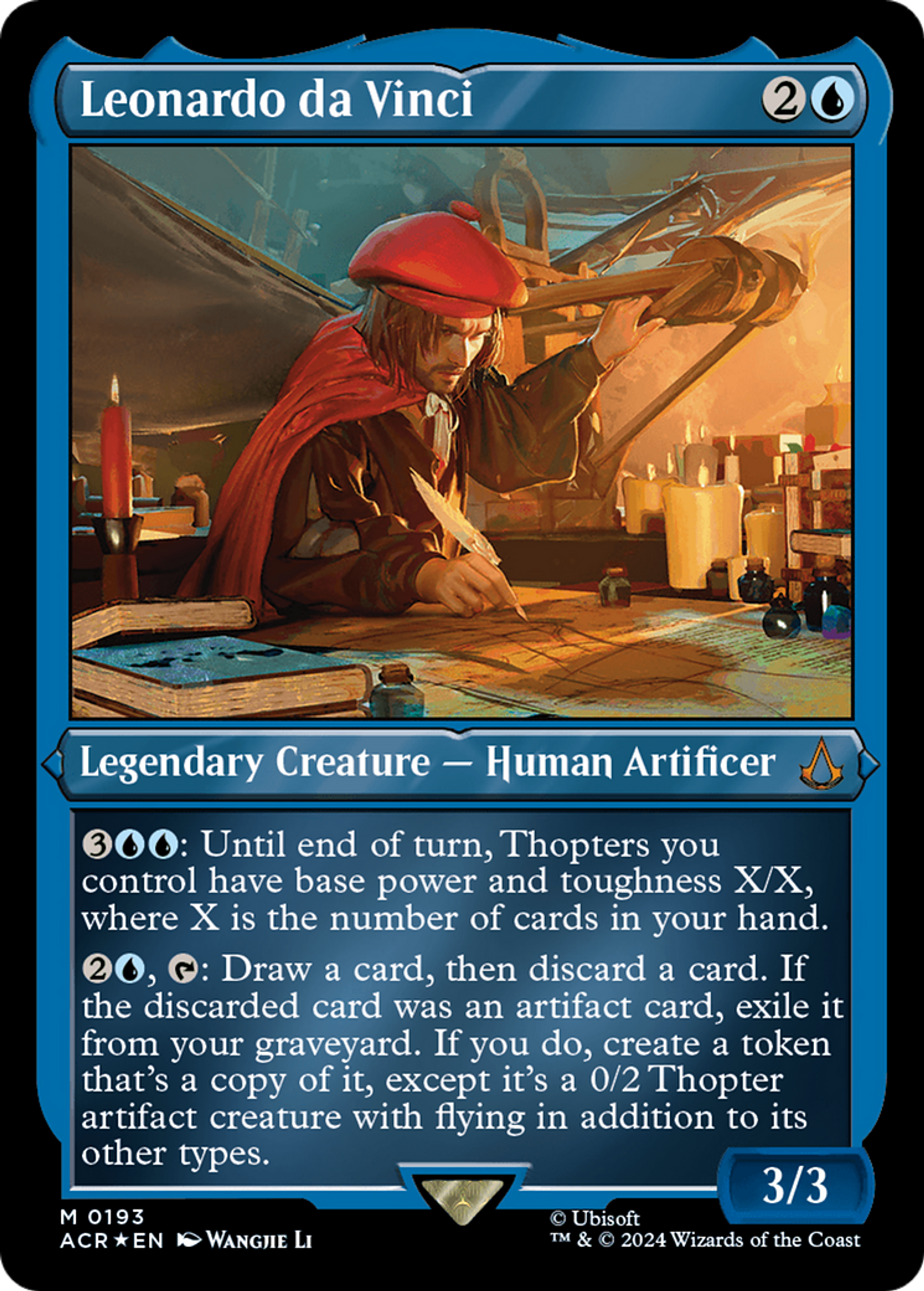 Leonardo da Vinci — Assassin's Creed — Magic: The Gathering