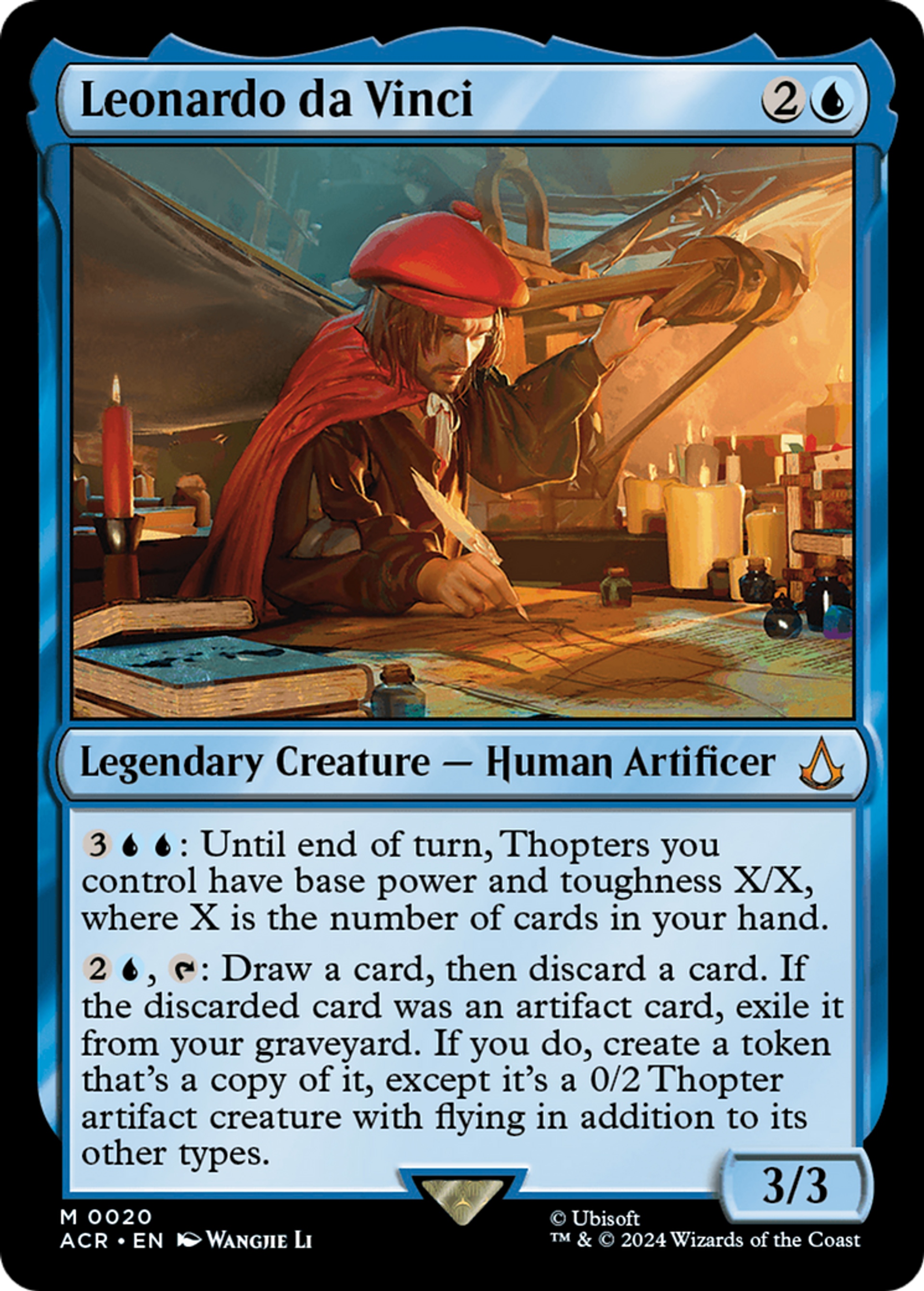 Leonardo da Vinci — Assassin's Creed — Magic: The Gathering