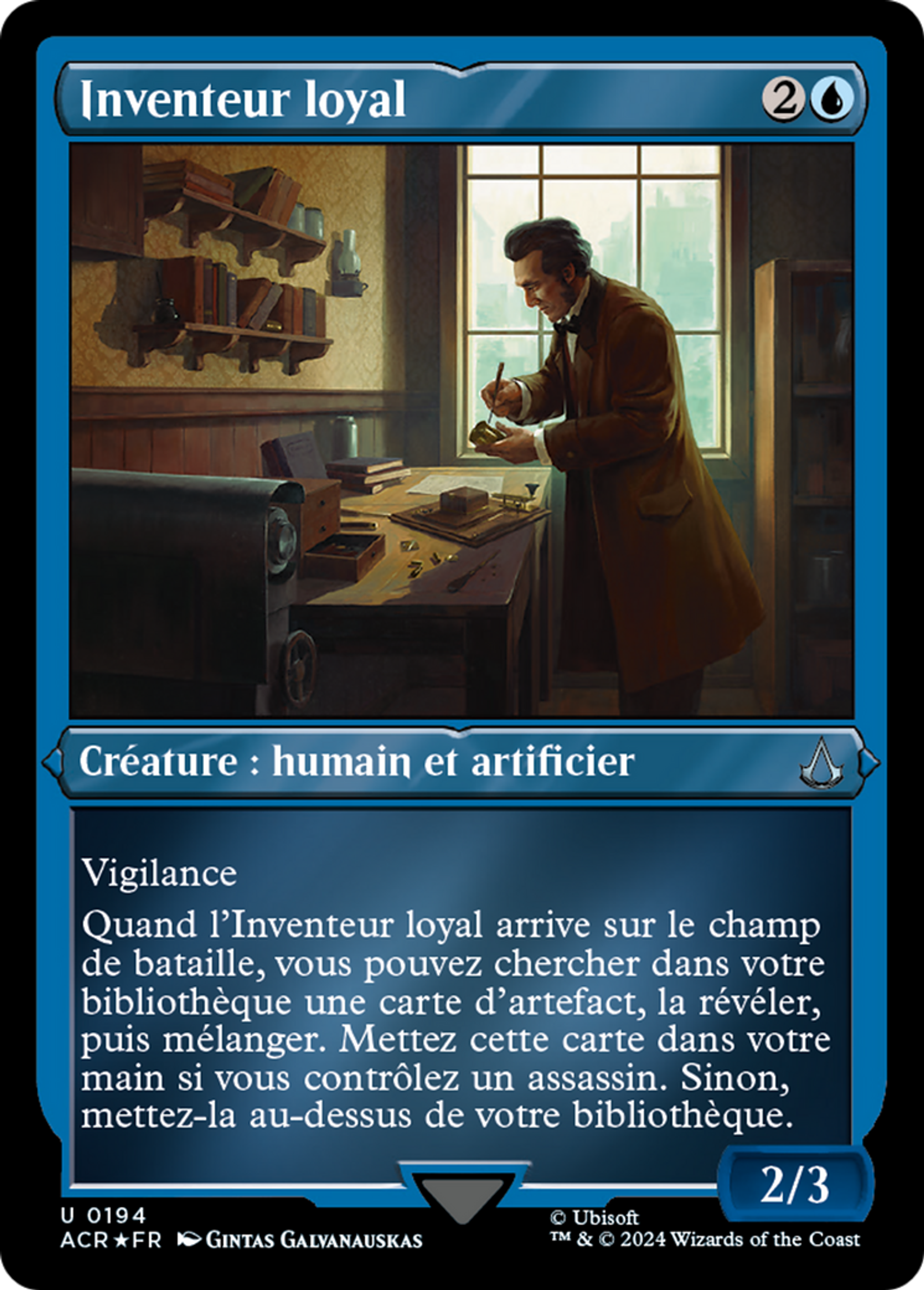 Inventeur loyal — Assassin's Creed — Magic: The Gathering