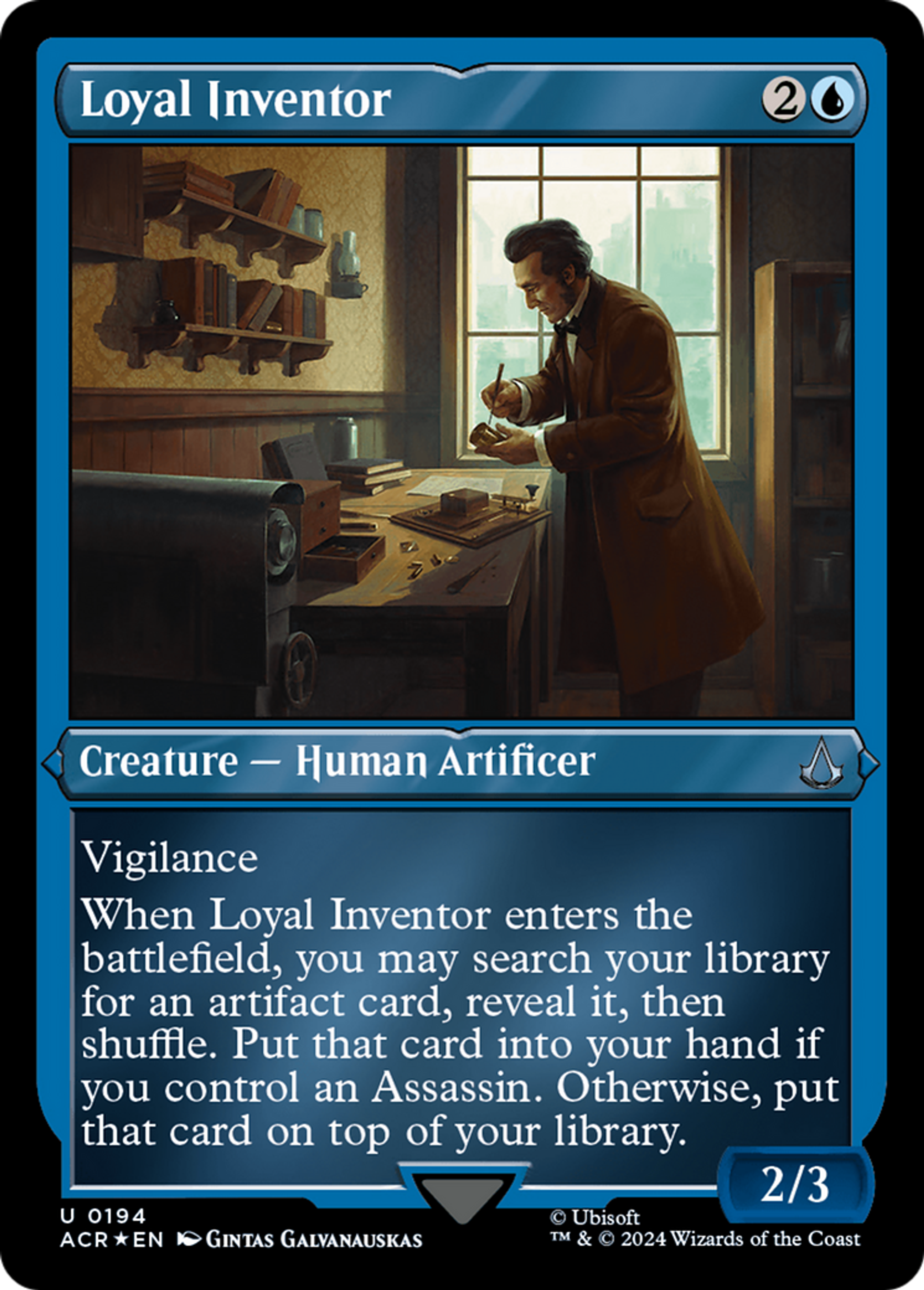 Loyal Inventor — Assassin's Creed — Magic: The Gathering
