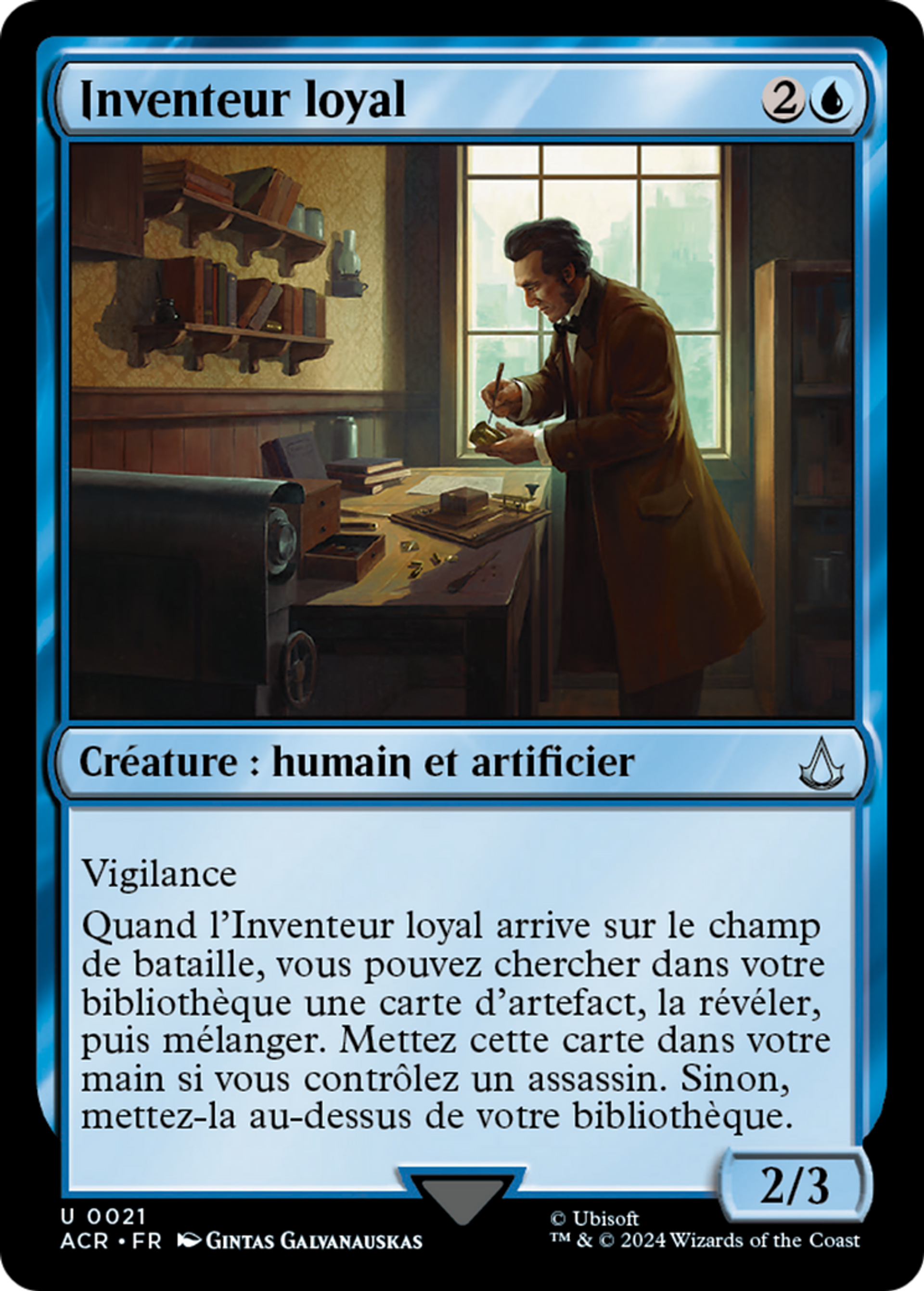 Inventeur loyal — Assassin's Creed — Magic: The Gathering
