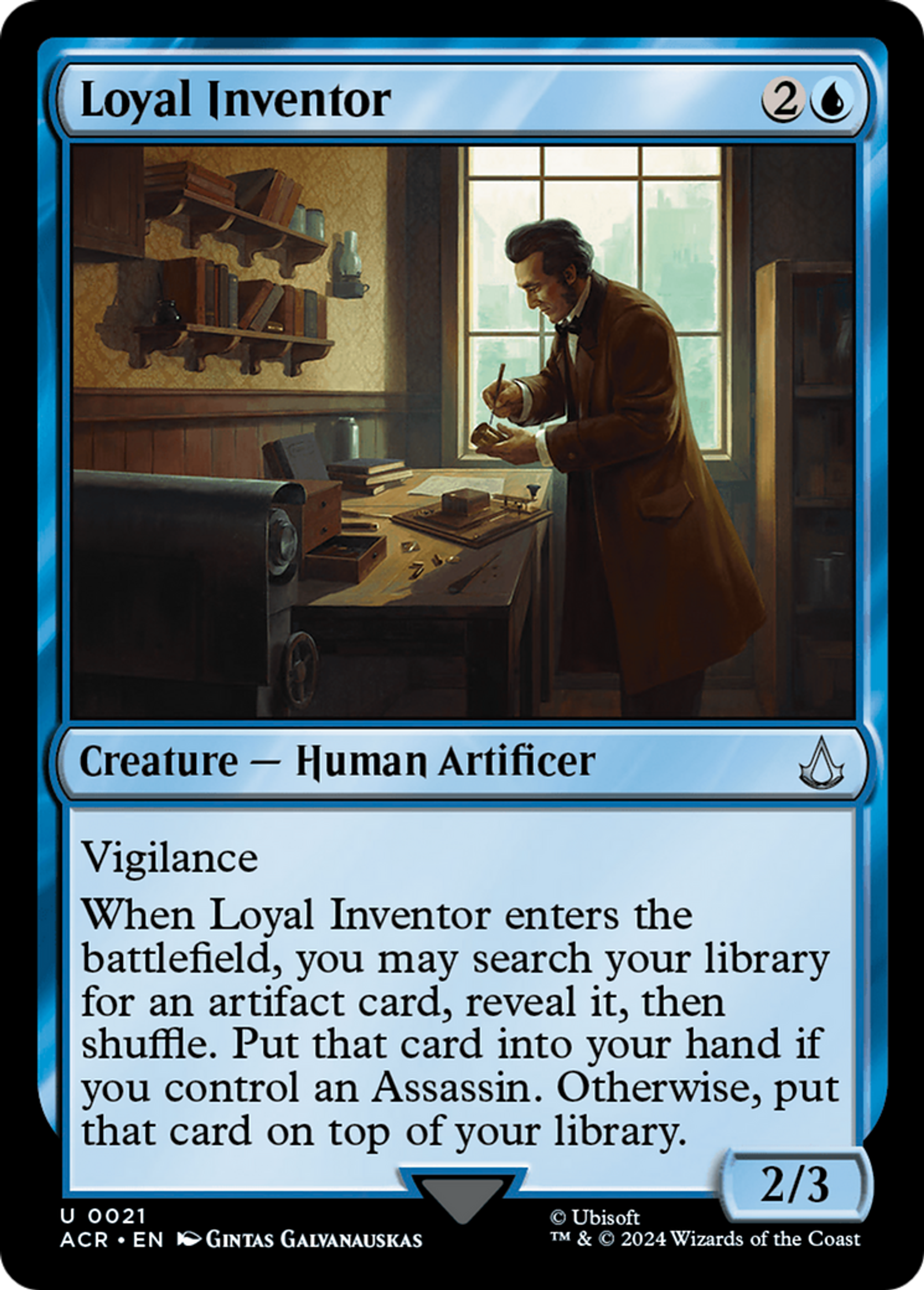 Loyal Inventor — Assassin's Creed — Magic: The Gathering