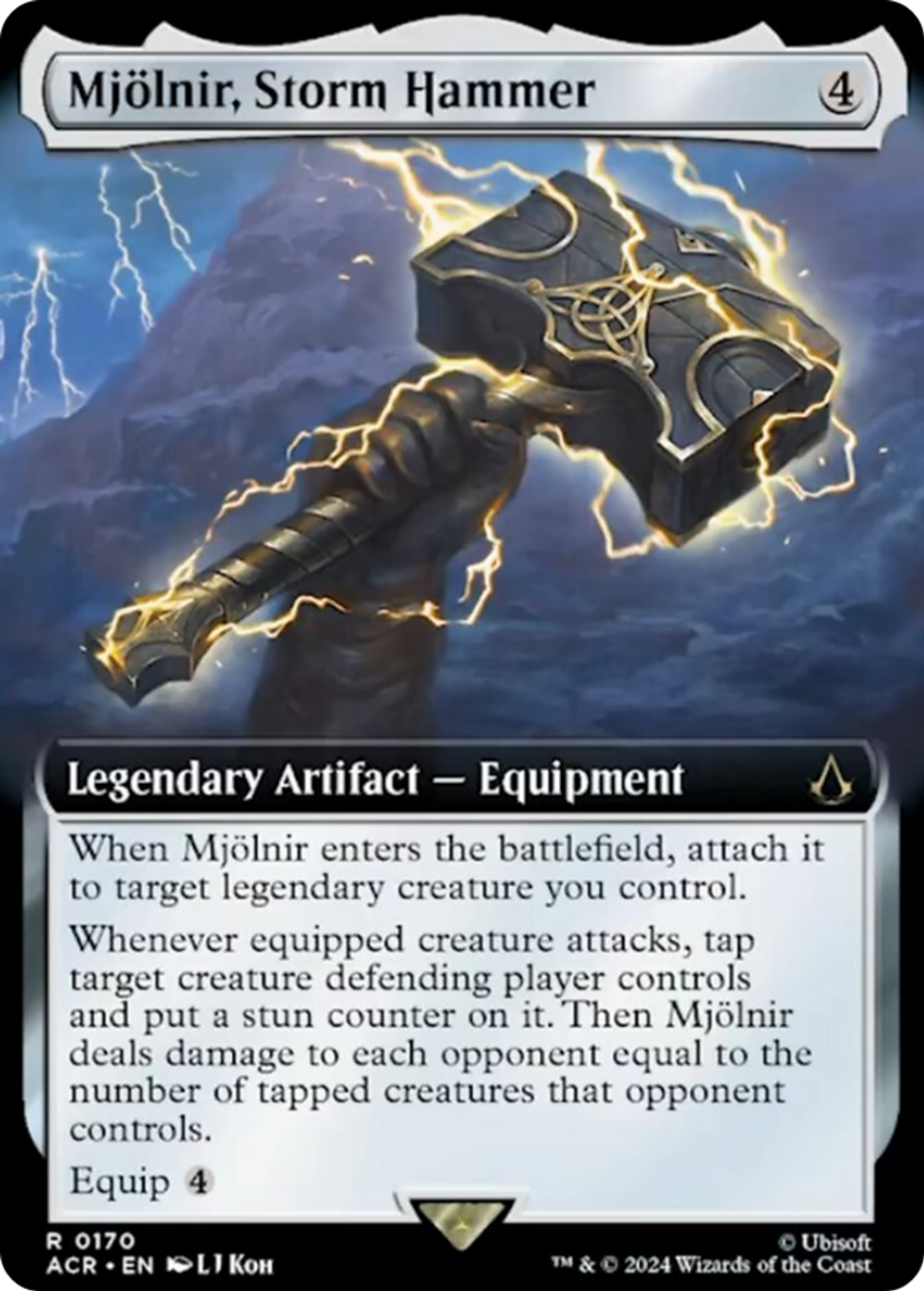Mjölnir, Storm Hammer — Assassin's Creed — Magic: The Gathering