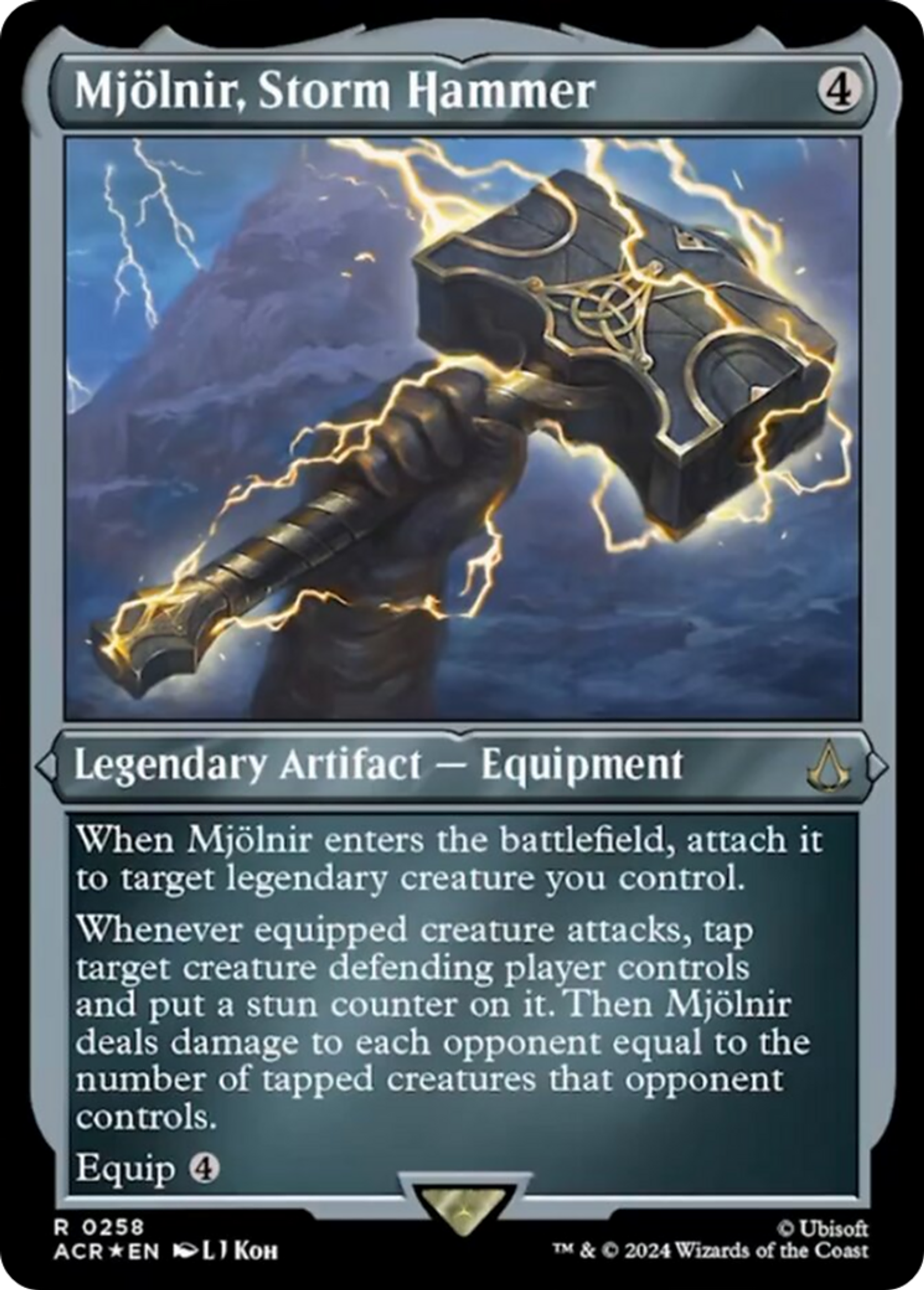 Mjölnir, Storm Hammer — Assassin's Creed — Magic: The Gathering