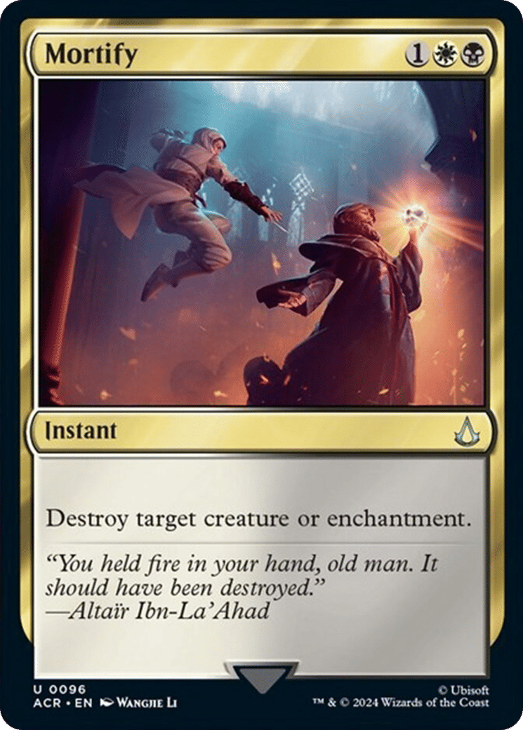 Mortify — Assassin's Creed — Magic: The Gathering