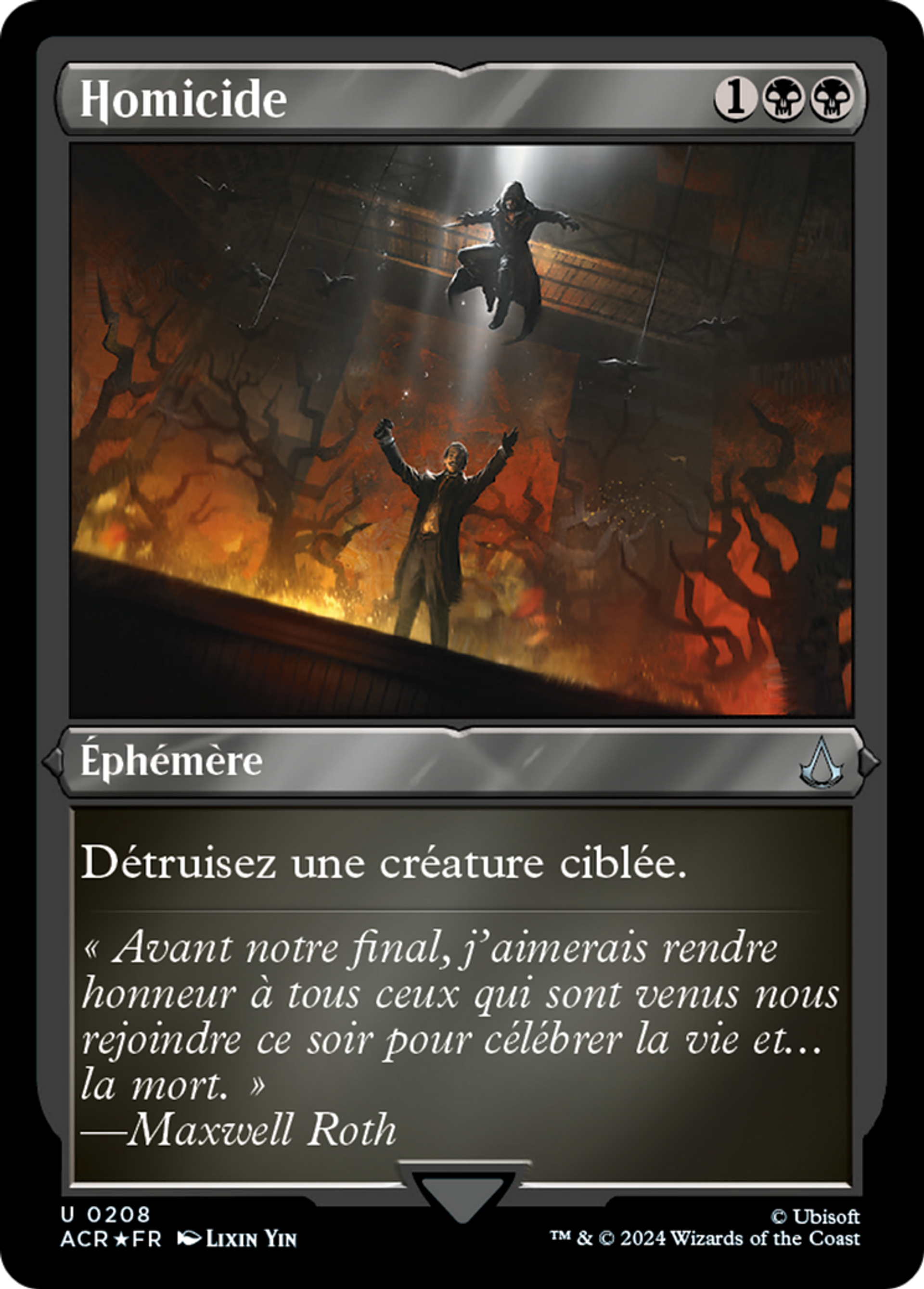 Homicide — Assassin's Creed — Magic: The Gathering