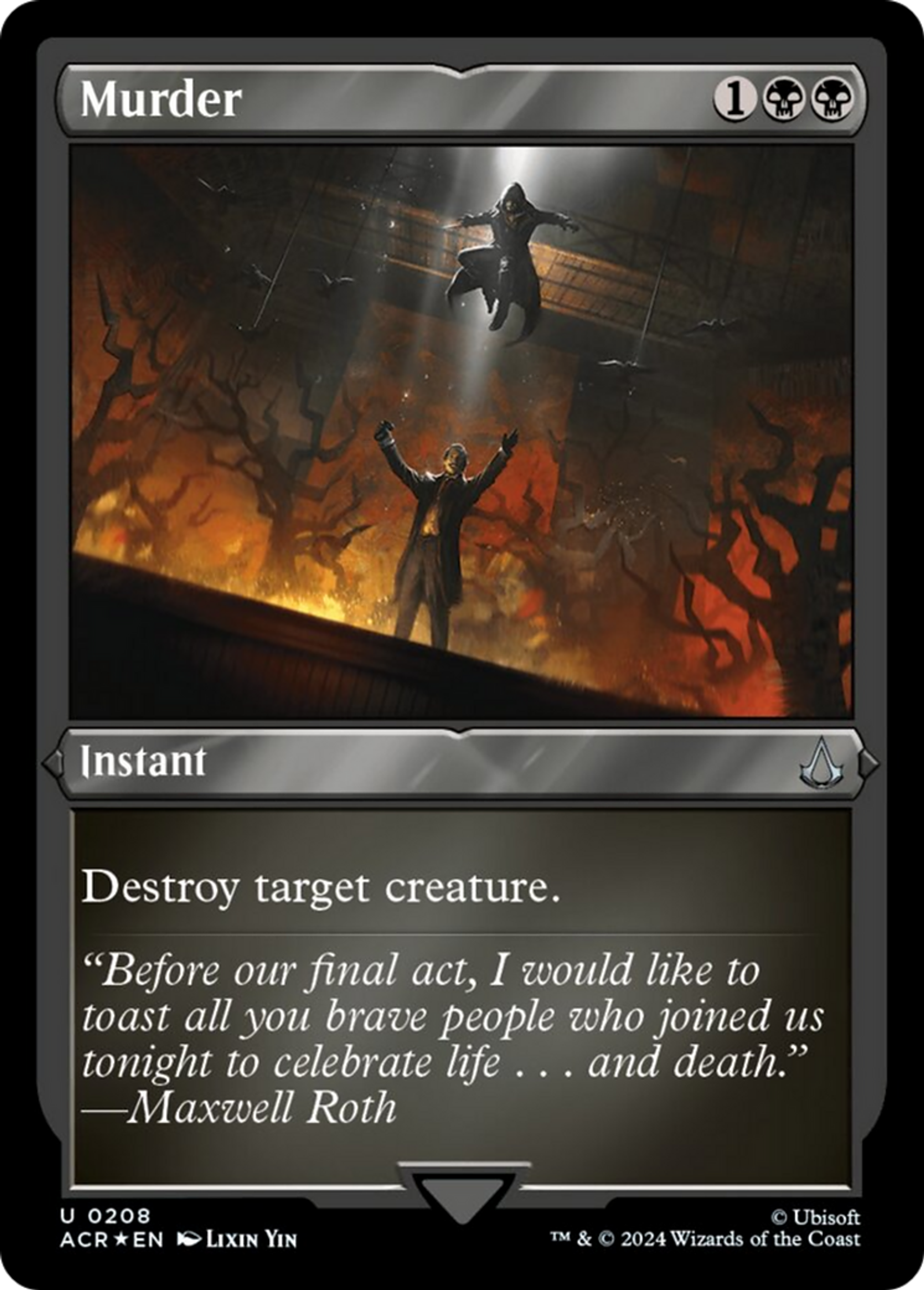 Homicide — Assassin's Creed — Magic: The Gathering