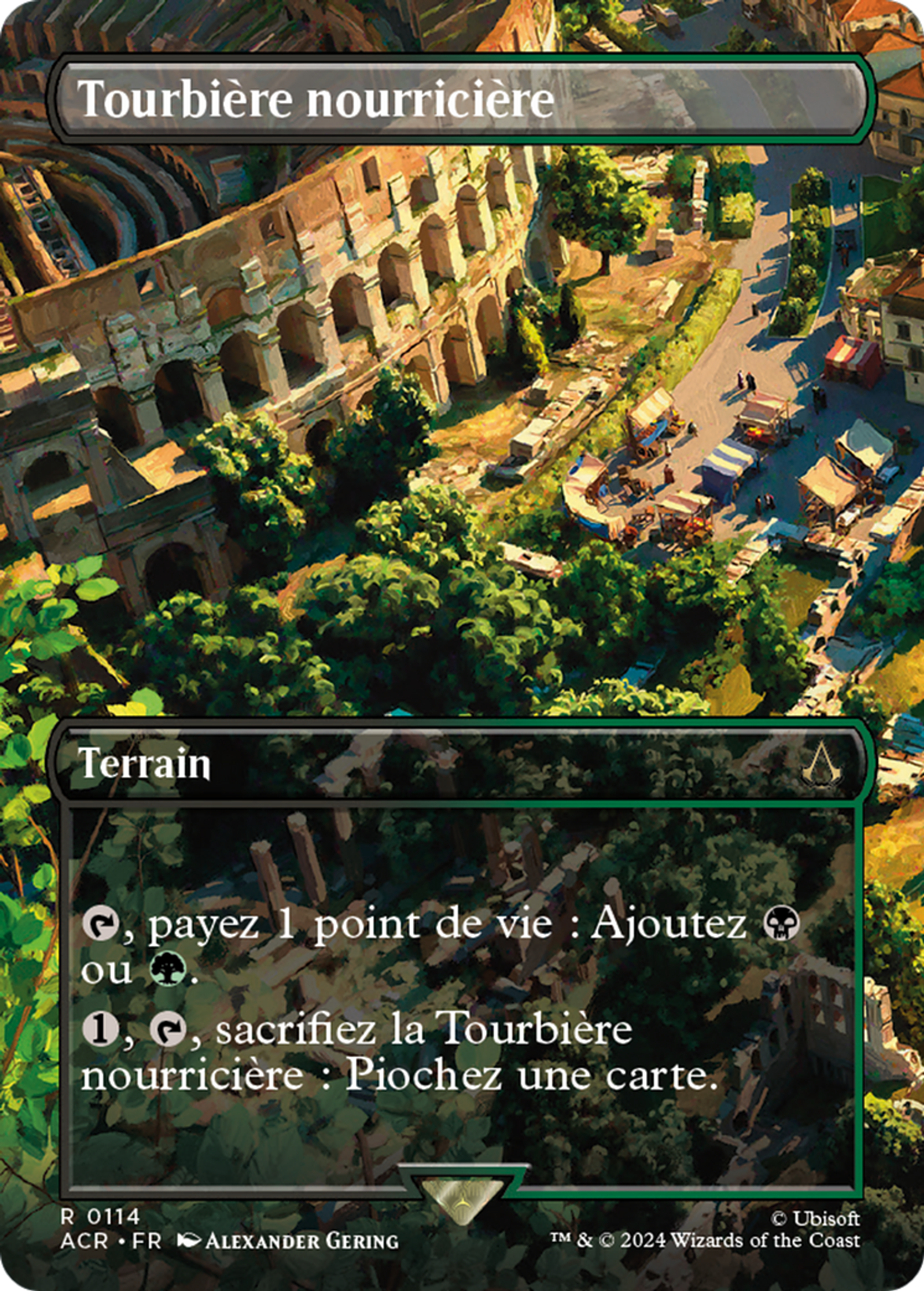Tourbière nourricière — Assassin's Creed — Magic: The Gathering