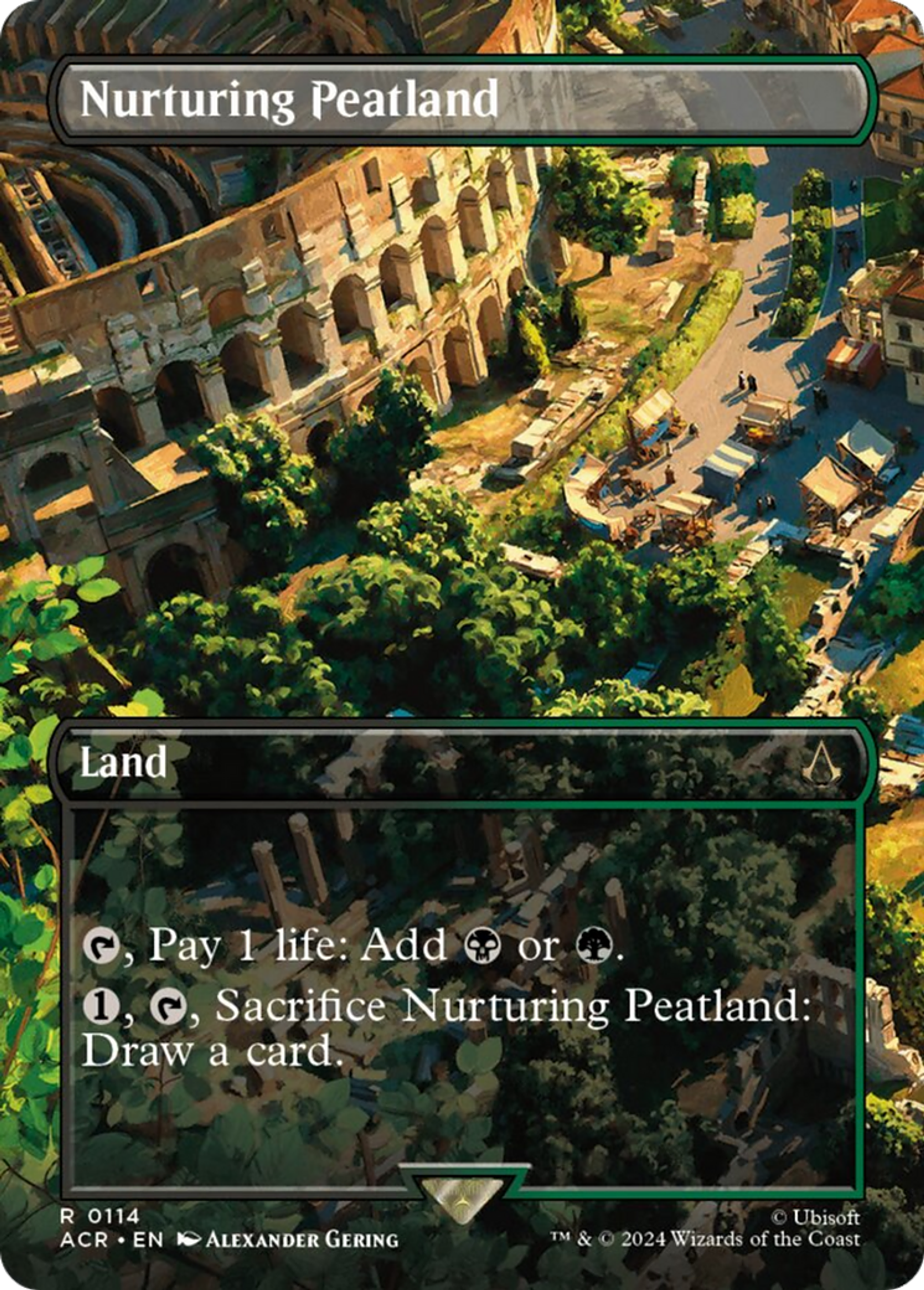 Nurturing Peatland — Assassin's Creed — Magic: The Gathering