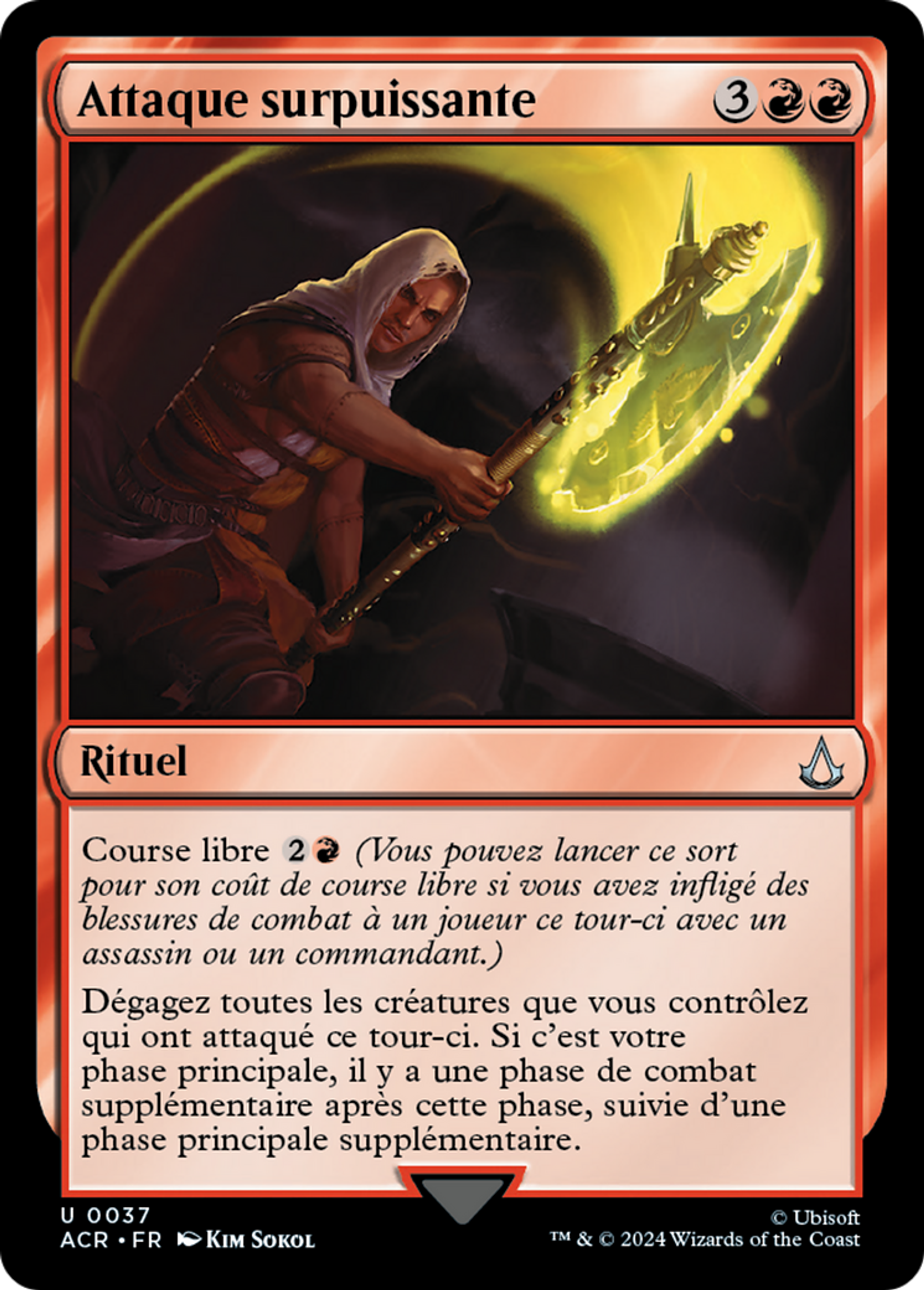 Attaque surpuissante — Assassin's Creed — Magic: The Gathering