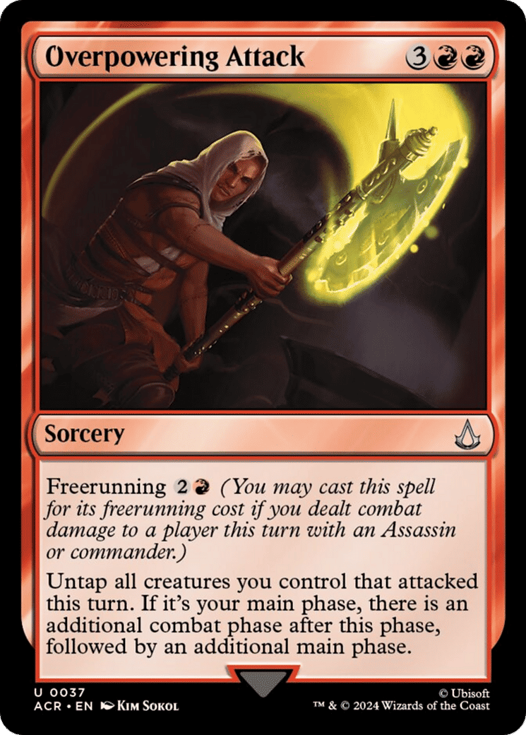 Overpowering Attack — Assassin's Creed — Magic: The Gathering