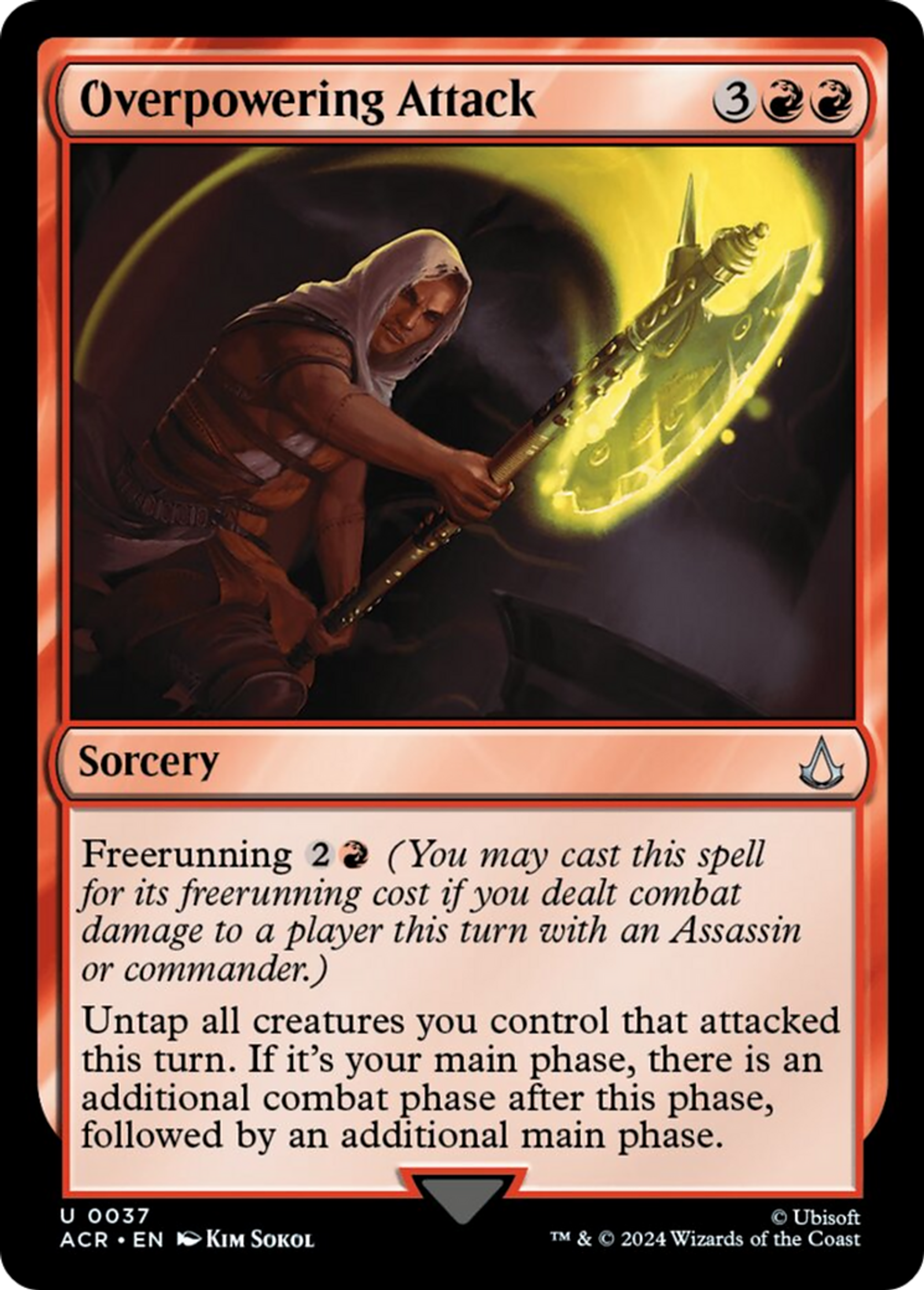 Overpowering Attack — Assassin's Creed — Magic: The Gathering