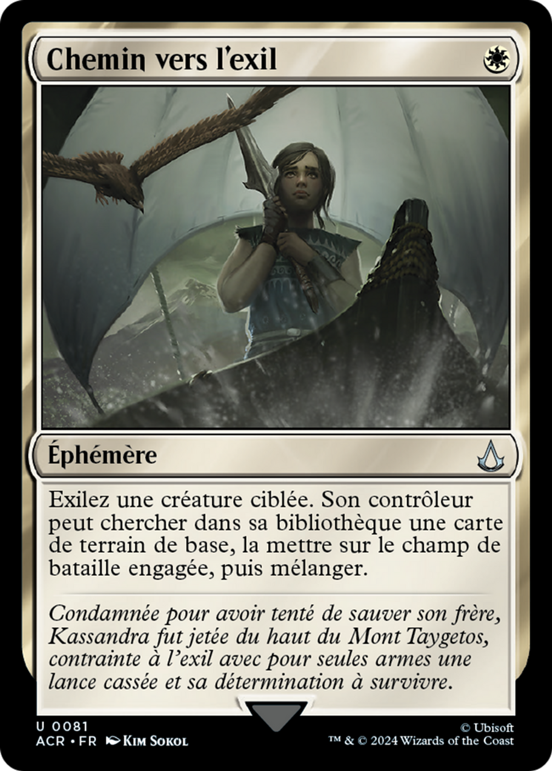 Chemin vers l'exil — Assassin's Creed — Magic: The Gathering