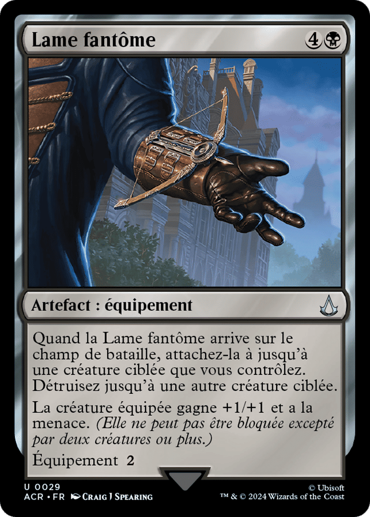 Lame fantôme — Assassin's Creed — Magic: The Gathering