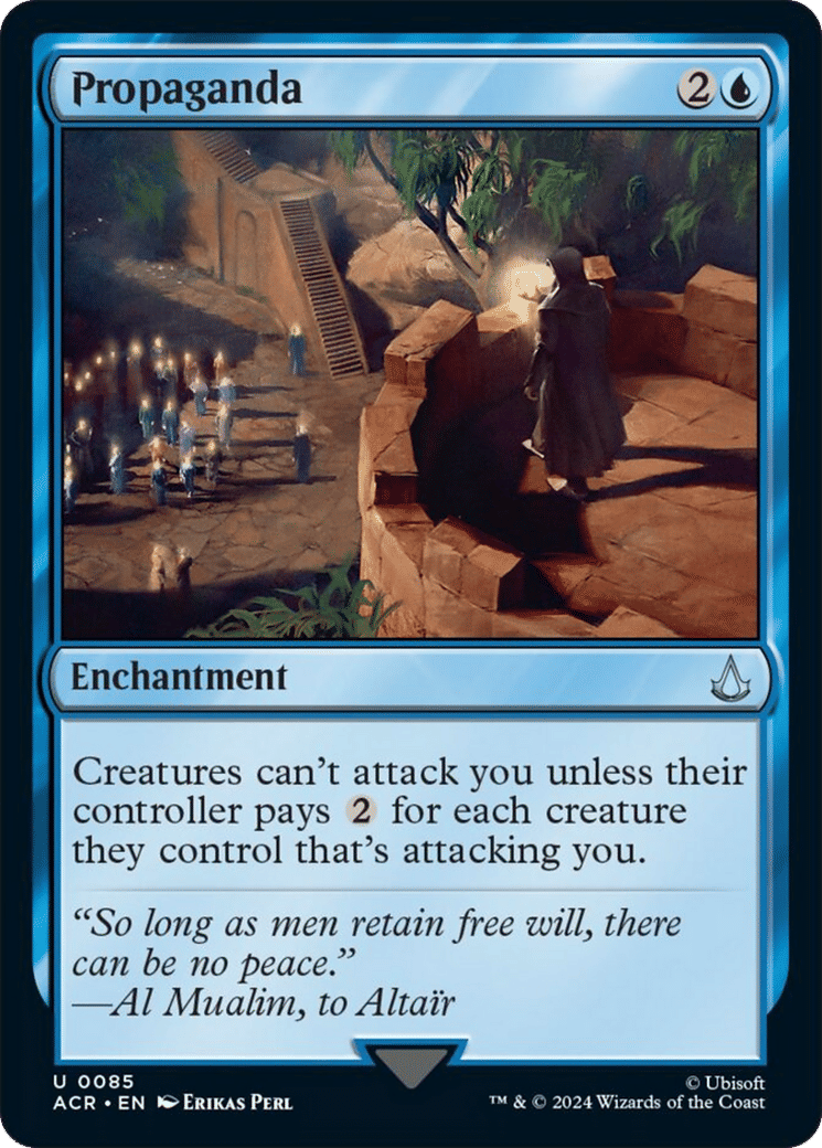 Propaganda — Assassin's Creed — Magic: The Gathering