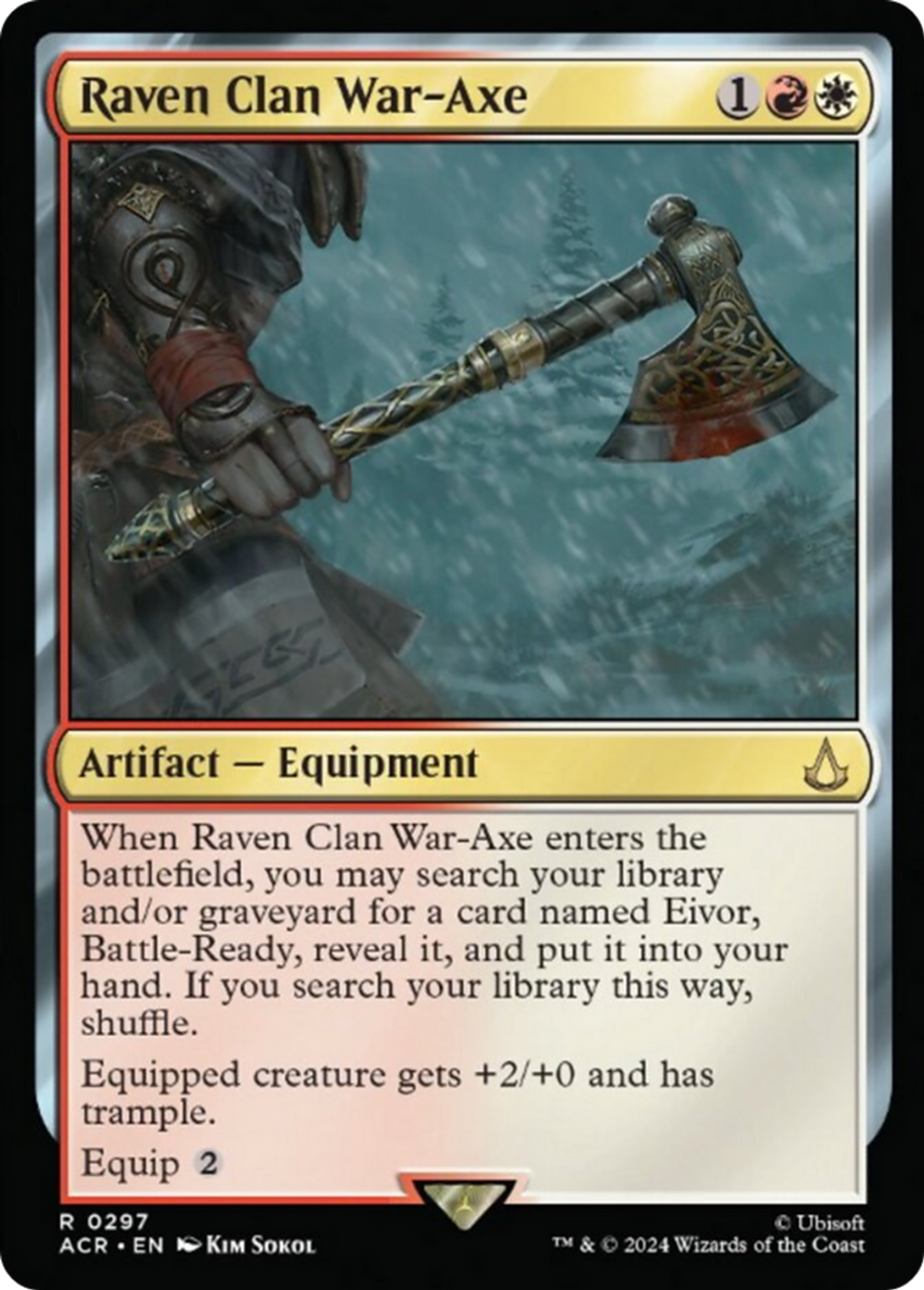 Raven Clan War-Axe — Assassin's Creed — Magic: The Gathering