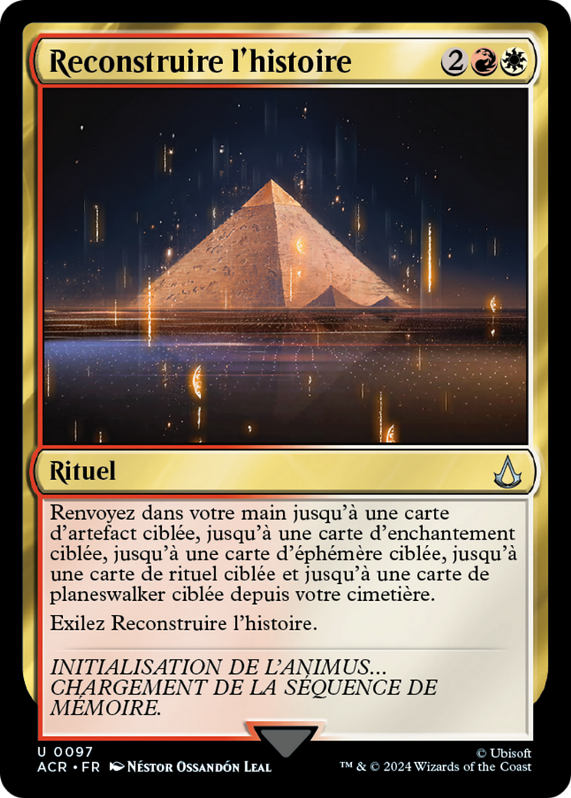 Reconstruire l'histoire — Assassin's Creed — Magic: The Gathering