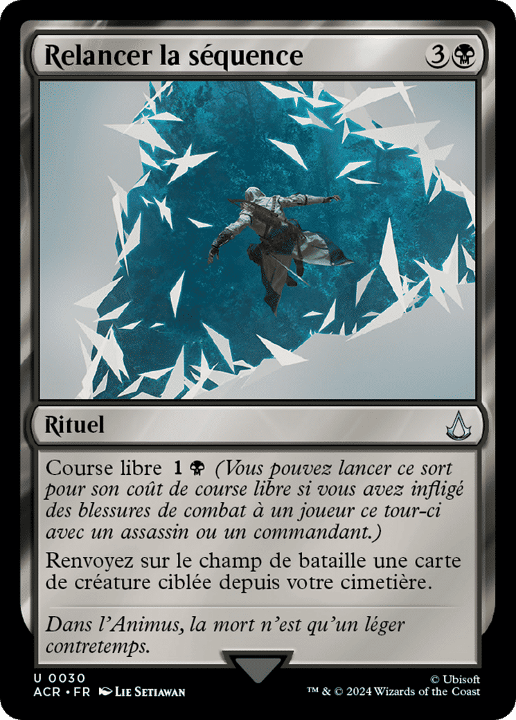 Relancer la séquence — Assassin's Creed — Magic: The Gathering