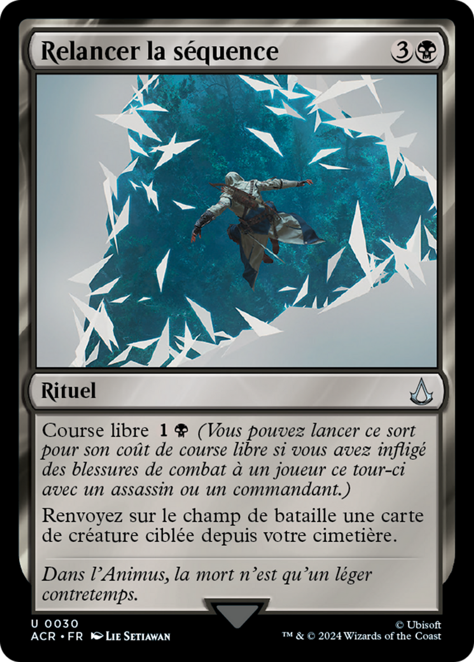 Relancer la séquence — Assassin's Creed — Magic: The Gathering
