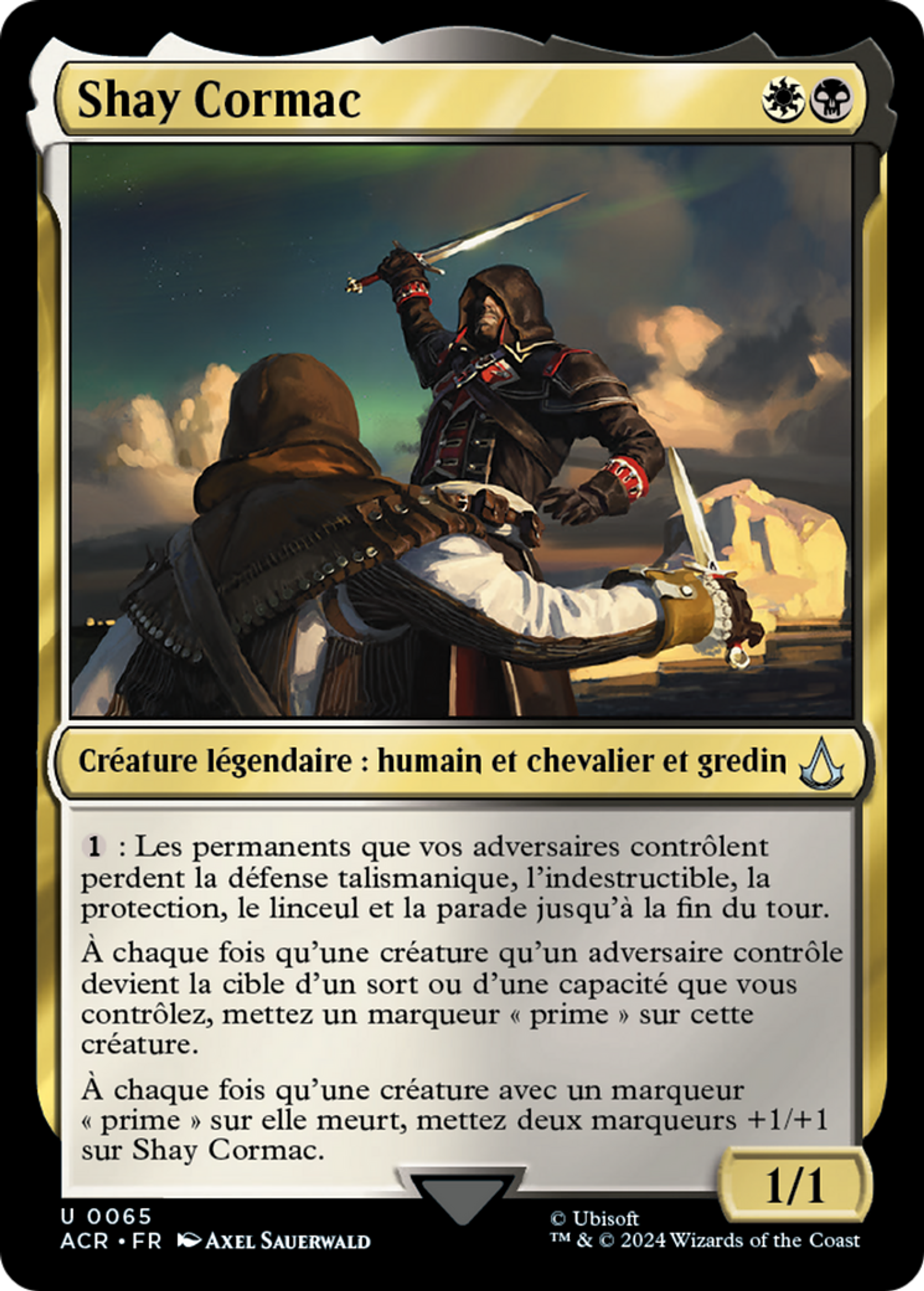 Shay Cormac — Assassin's Creed — Magic: The Gathering