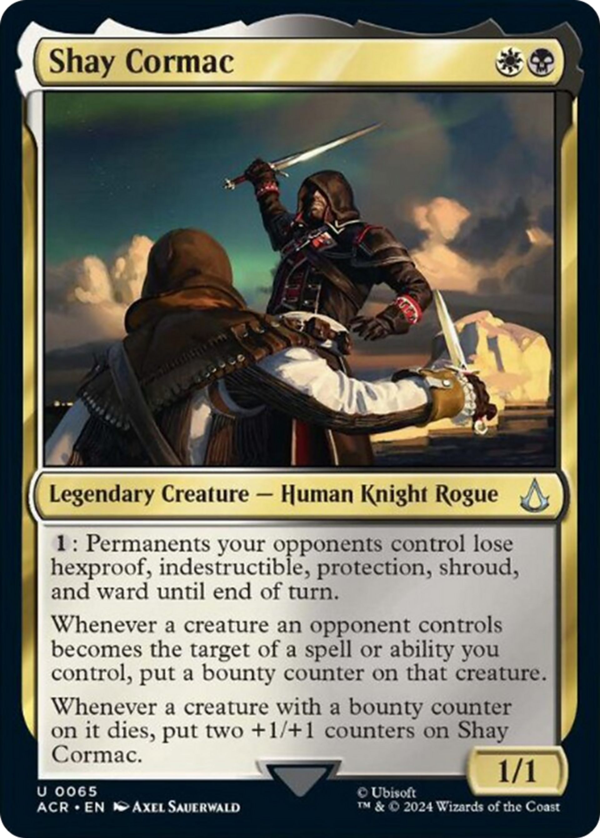 Shay Cormac — Assassin's Creed — Magic: The Gathering
