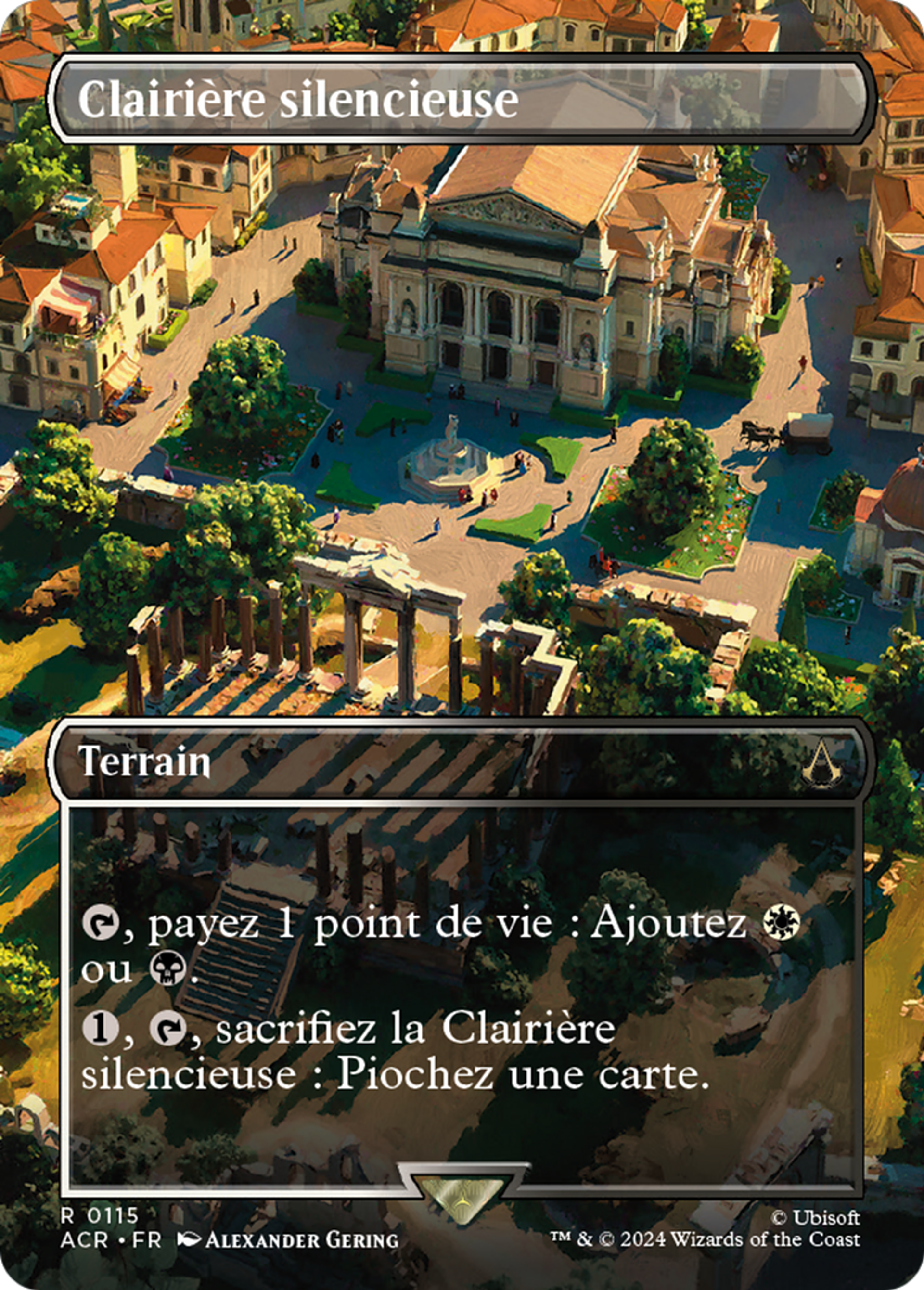 Clairière silencieuse — Assassin's Creed — Magic: The Gathering
