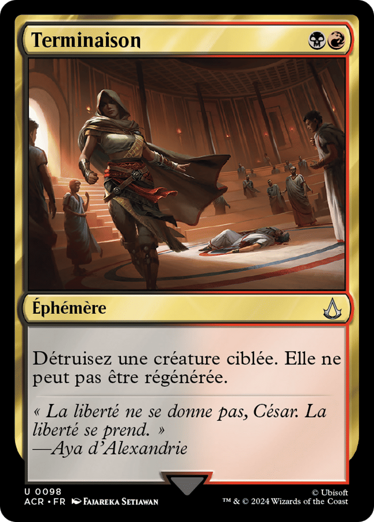 Terminaison — Assassin's Creed — Magic: The Gathering