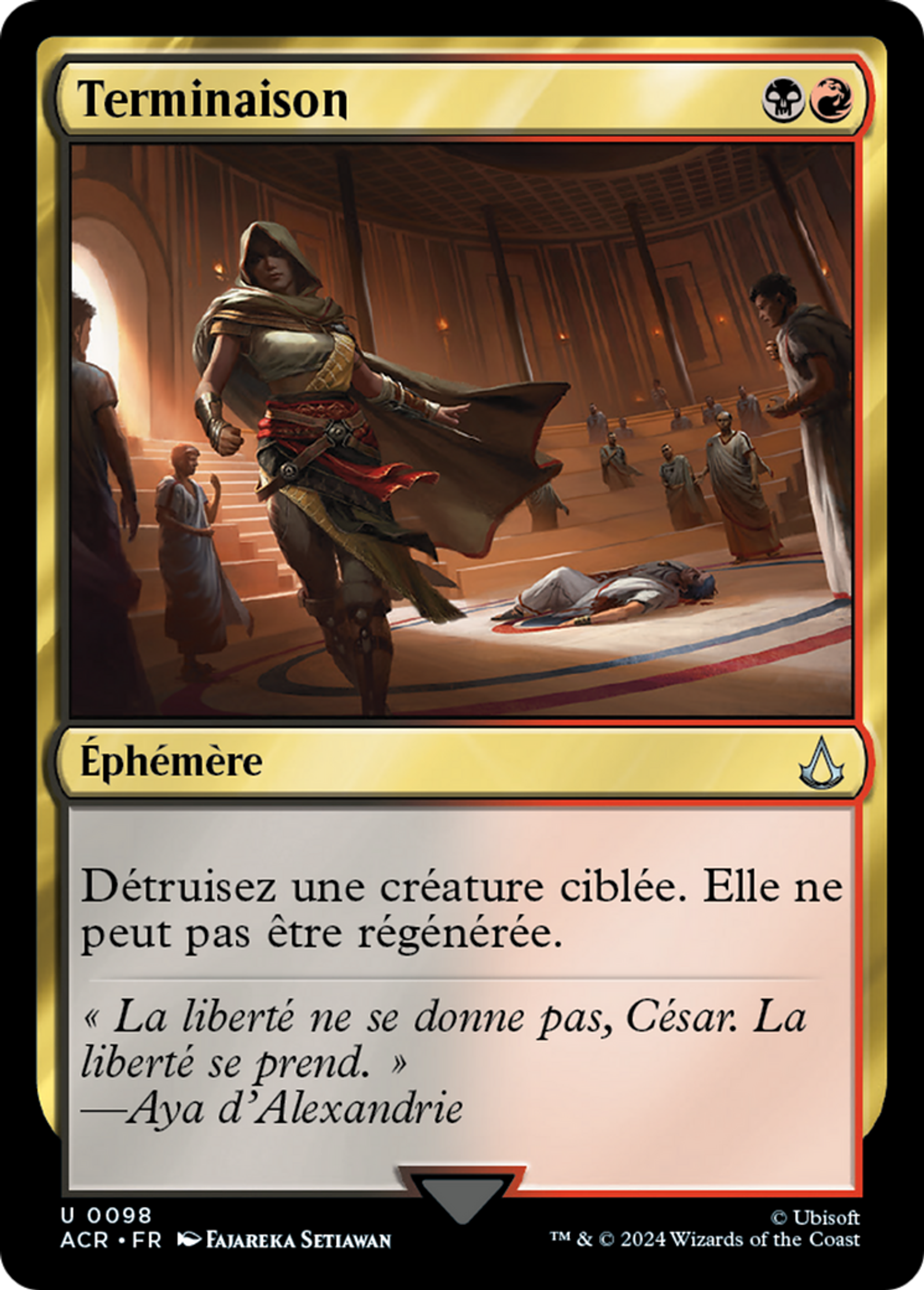 Terminaison — Assassin's Creed — Magic: The Gathering
