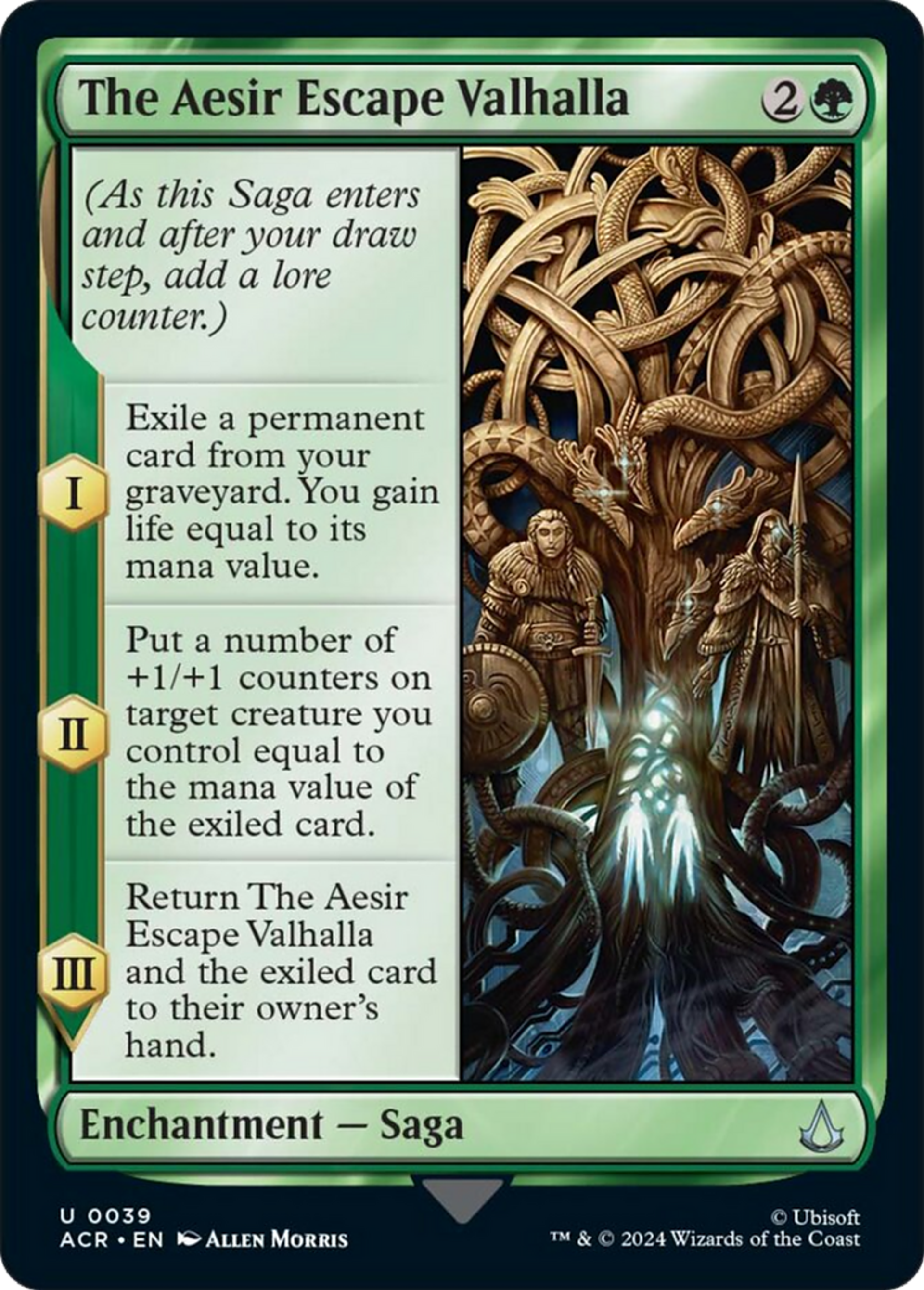 The Aesir Escape Valhalla — Assassin's Creed — Magic: The Gathering