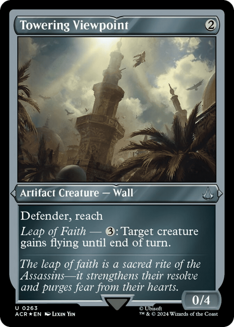 Towering Viewpoint — Assassin's Creed — Magic: The Gathering