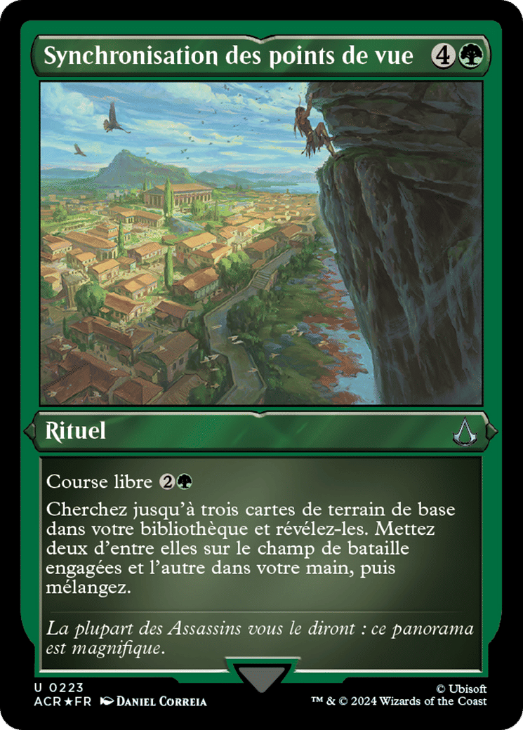 Synchronisation des points de vue — Assassin's Creed — Magic: The Gathering