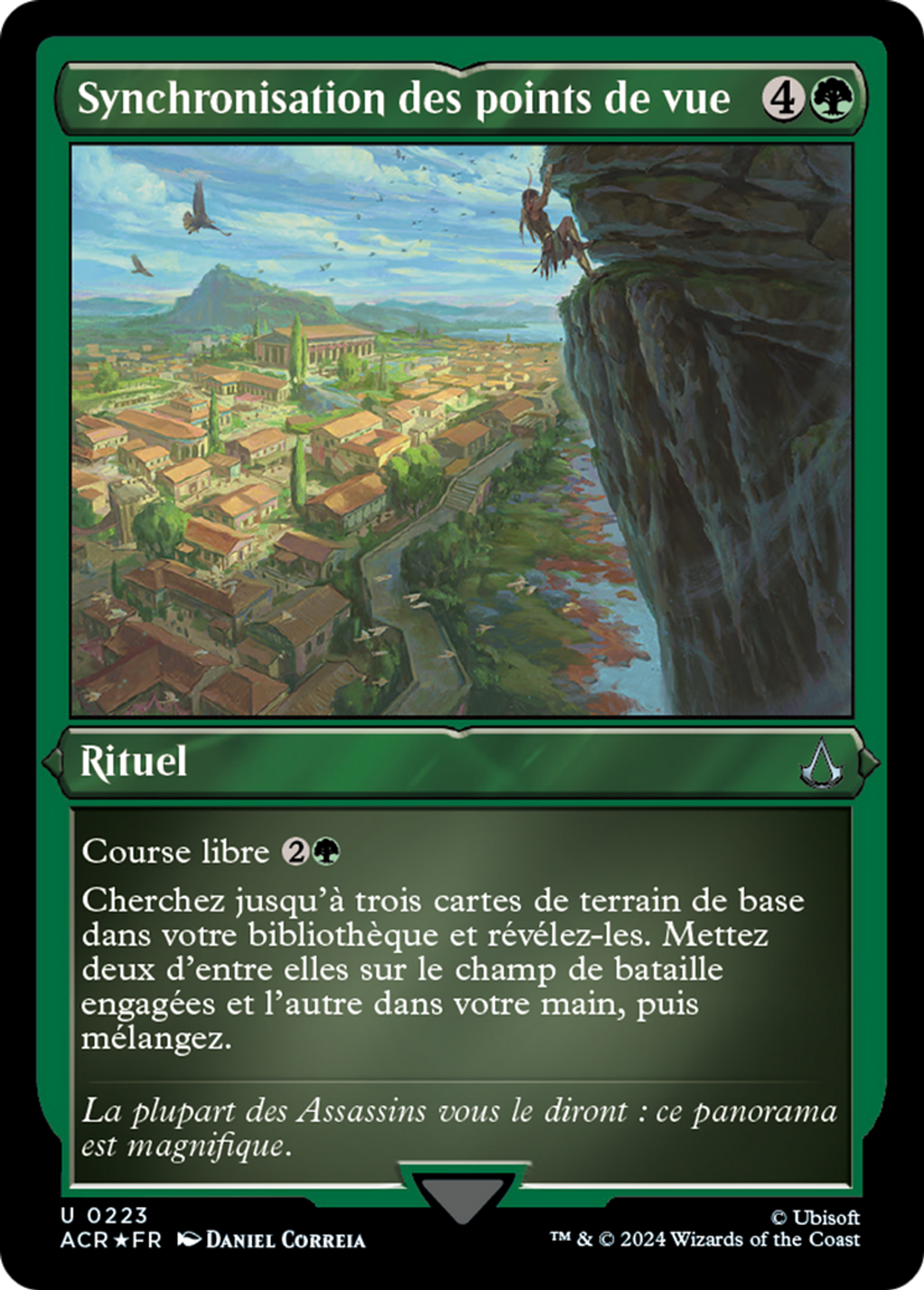 Synchronisation des points de vue — Assassin's Creed — Magic: The Gathering