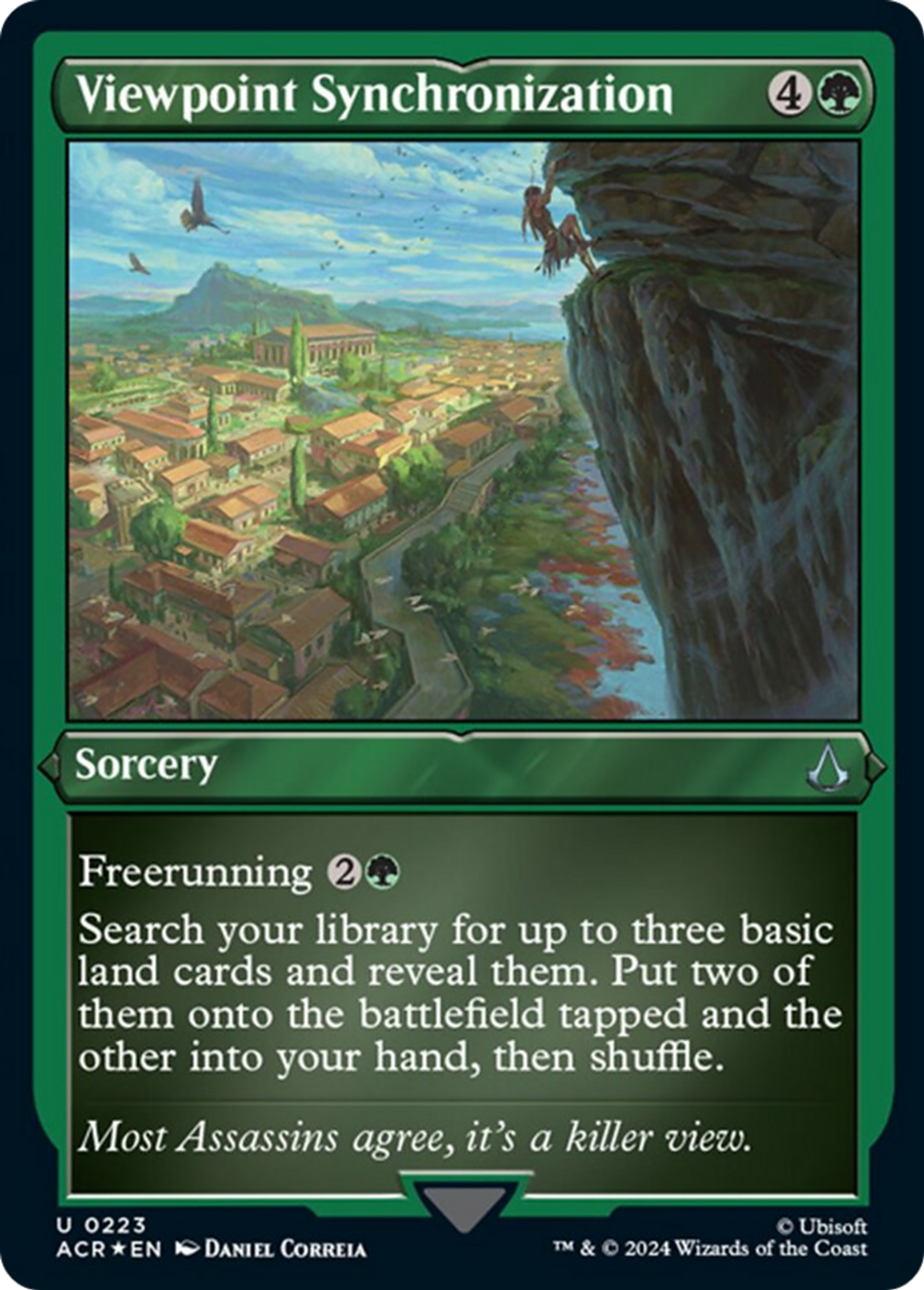 Synchronisation des points de vue — Assassin's Creed — Magic: The Gathering