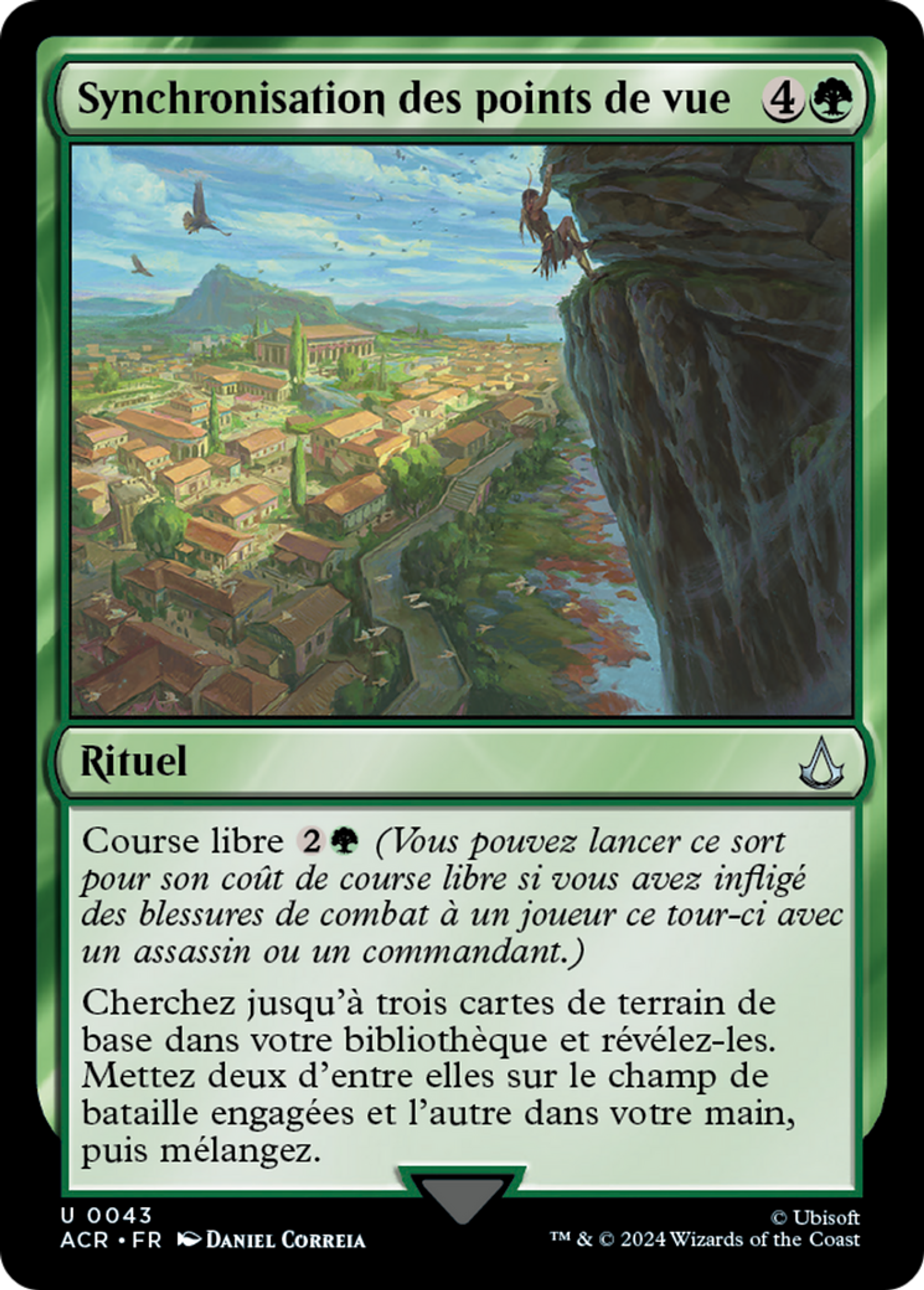 Synchronisation des points de vue — Assassin's Creed — Magic: The Gathering