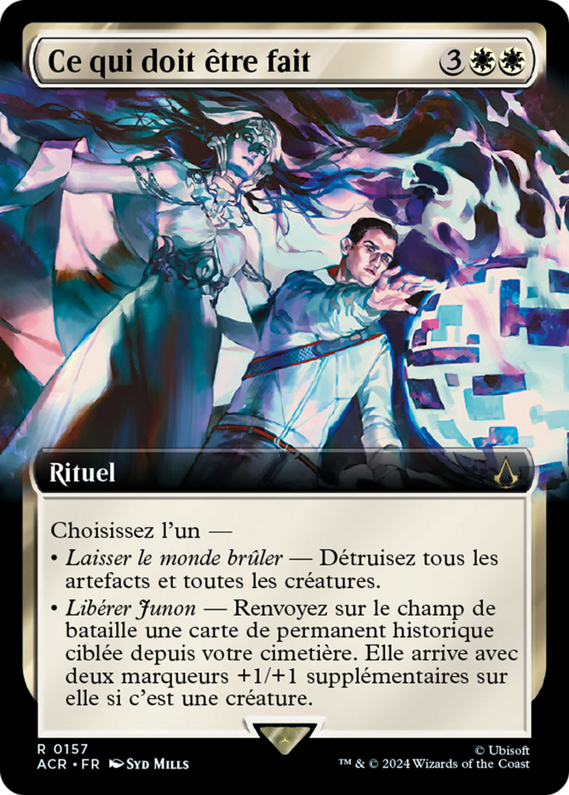 Ce qui doit être fait — Assassin's Creed — Magic: The Gathering