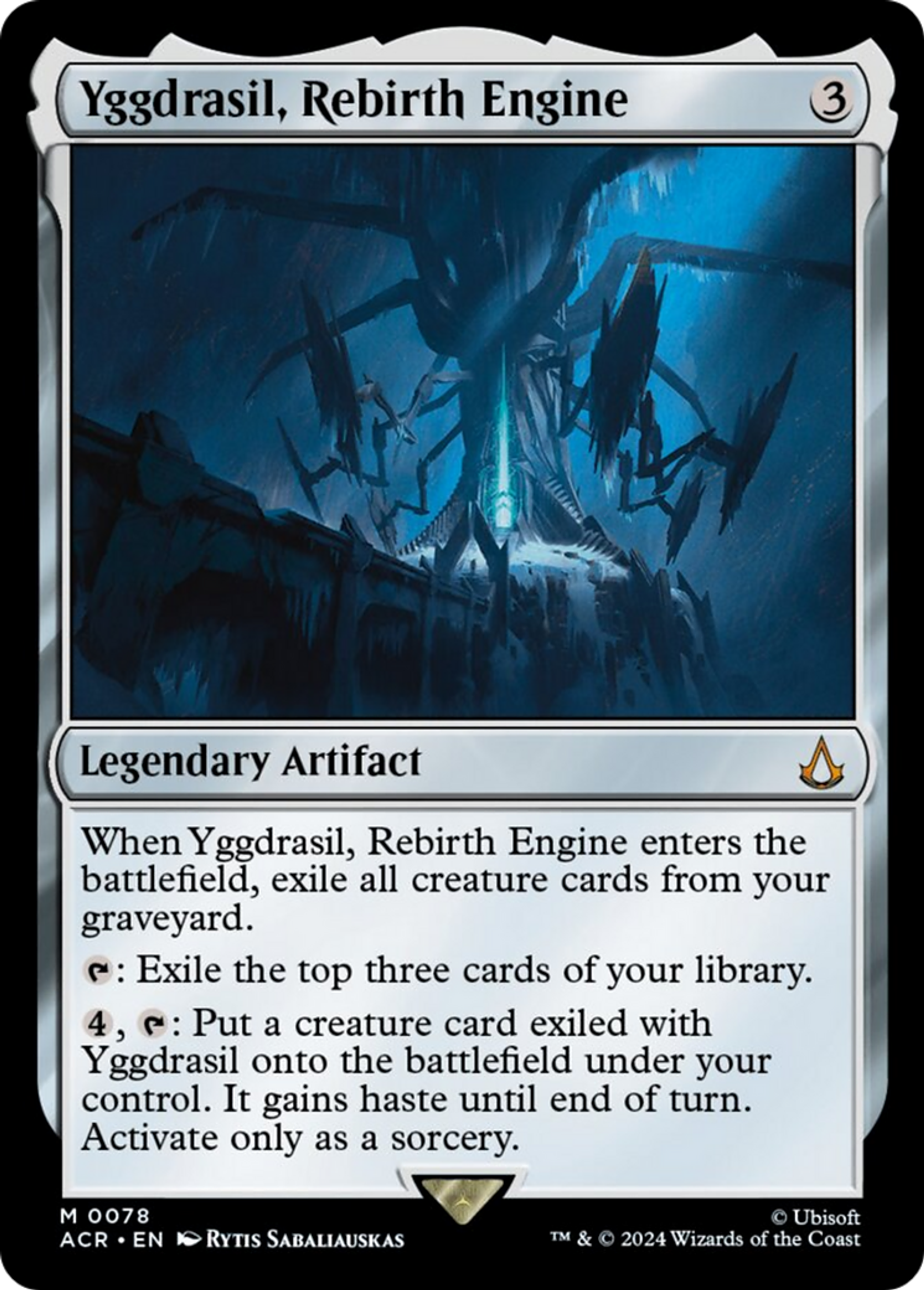 Yggdrasil, Rebirth Engine — Assassin's Creed — Magic: The Gathering