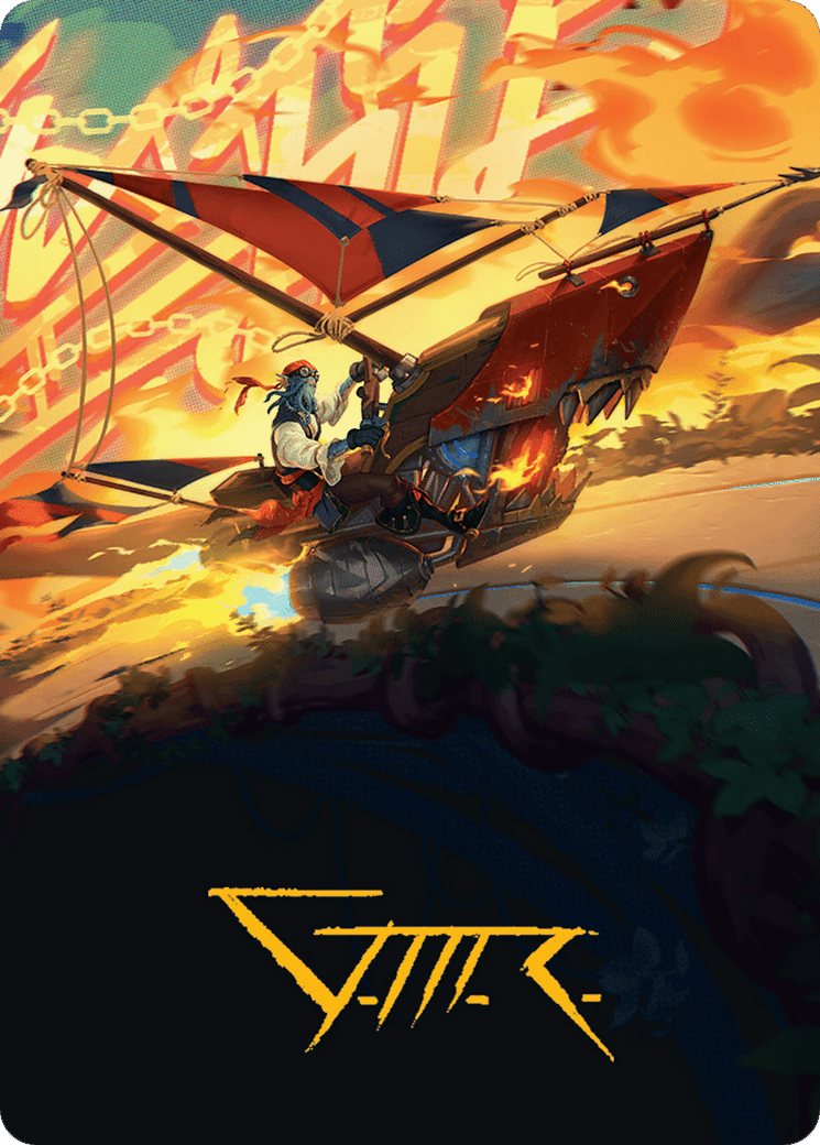 Boosted Sloop — Aetherdrift Art Series — Magic: The Gathering